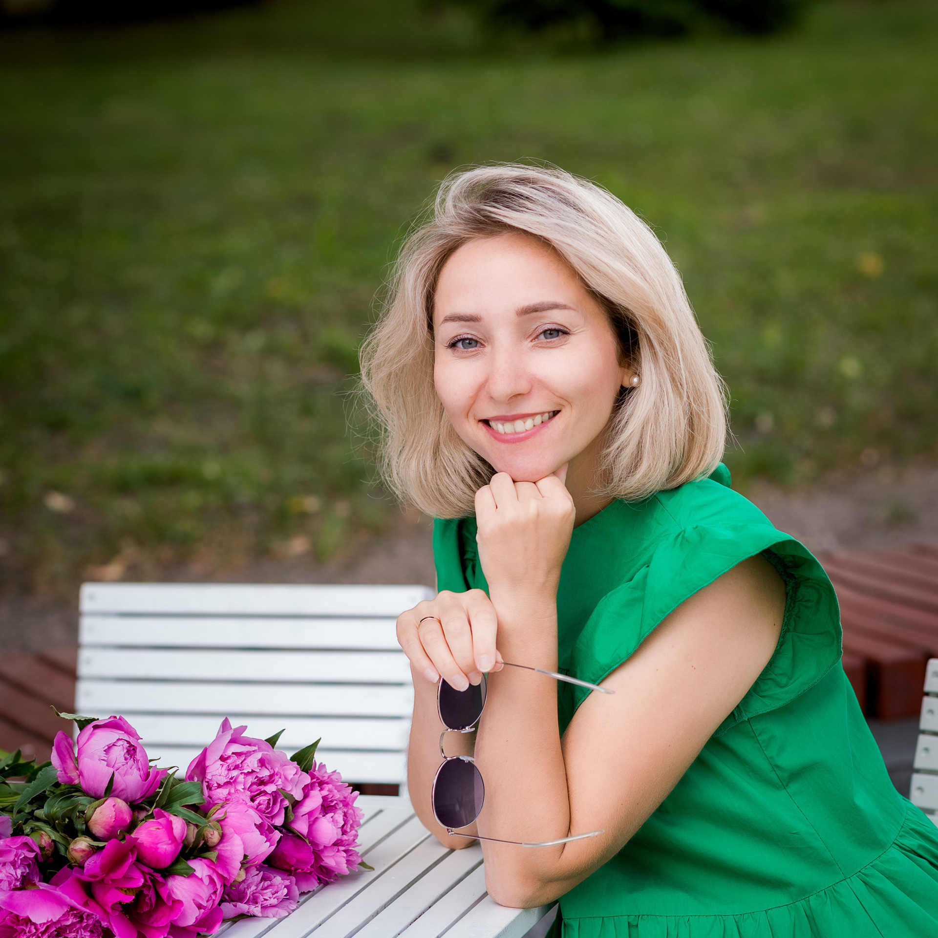 Отзыв Анастасии о съемке на закате в сиреневом парке. Детский и семейный фотограф в Йошкар-Оле Светлана Кропочева