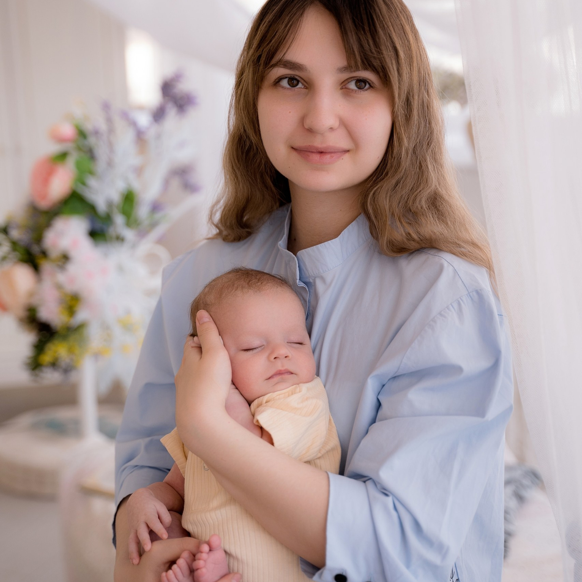Съемка новорожденных Улан-Удэ