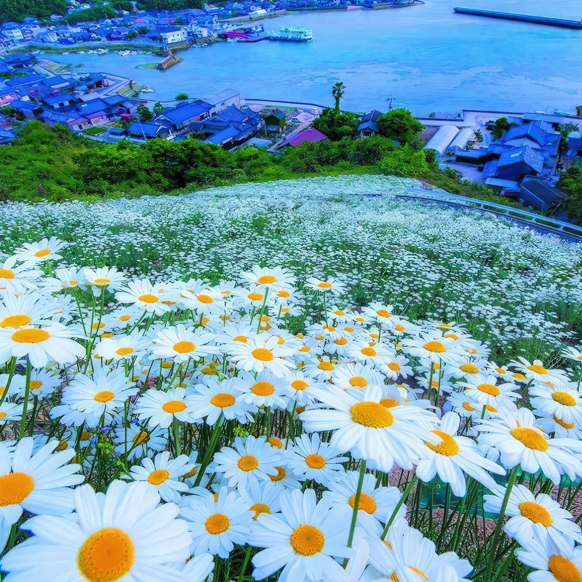 Цветы. Алмазная мозаика CVL