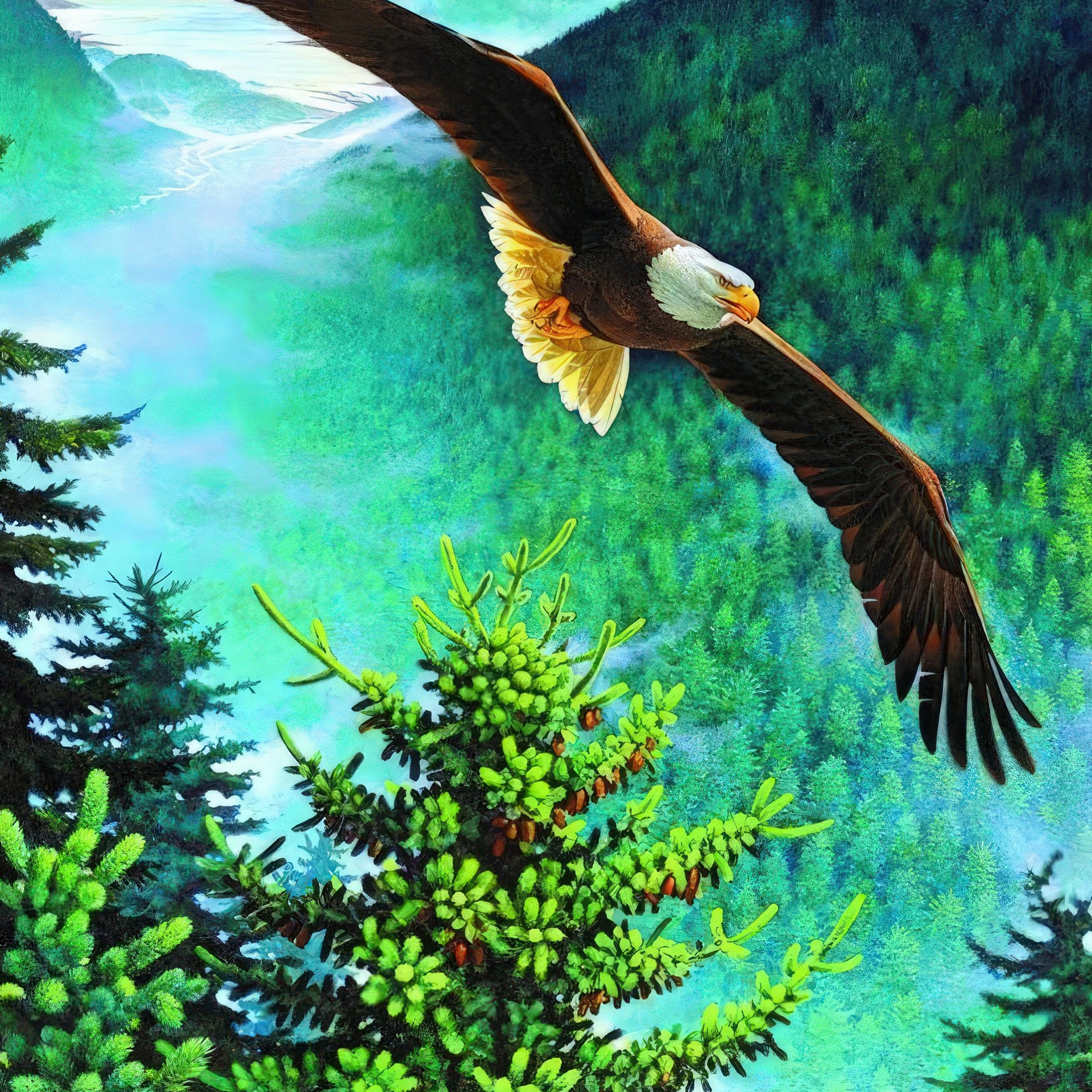 Животные и птицы. Алмазная мозаика CVL