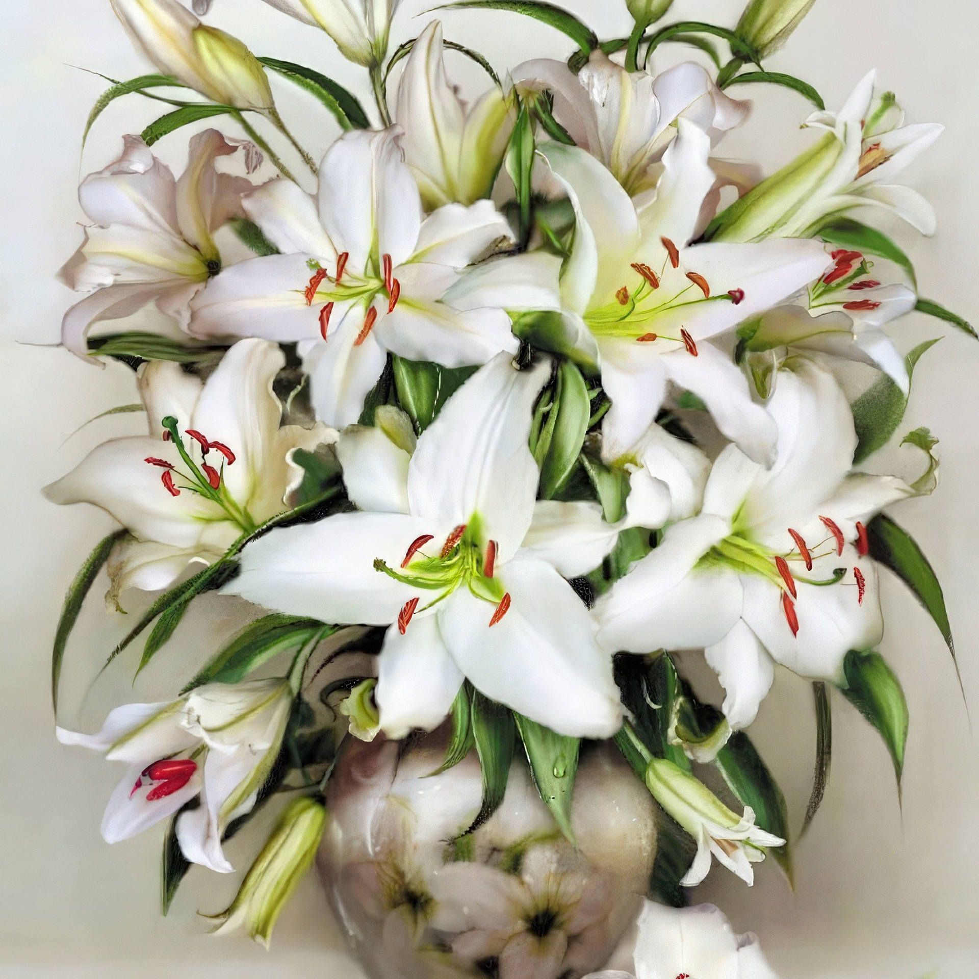 Цветы. Алмазная мозаика CVL