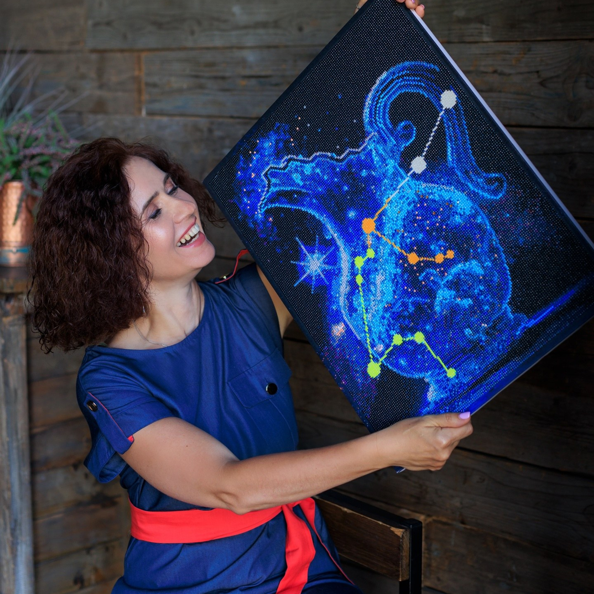 В реальной жизни. Алмазная мозаика CVL