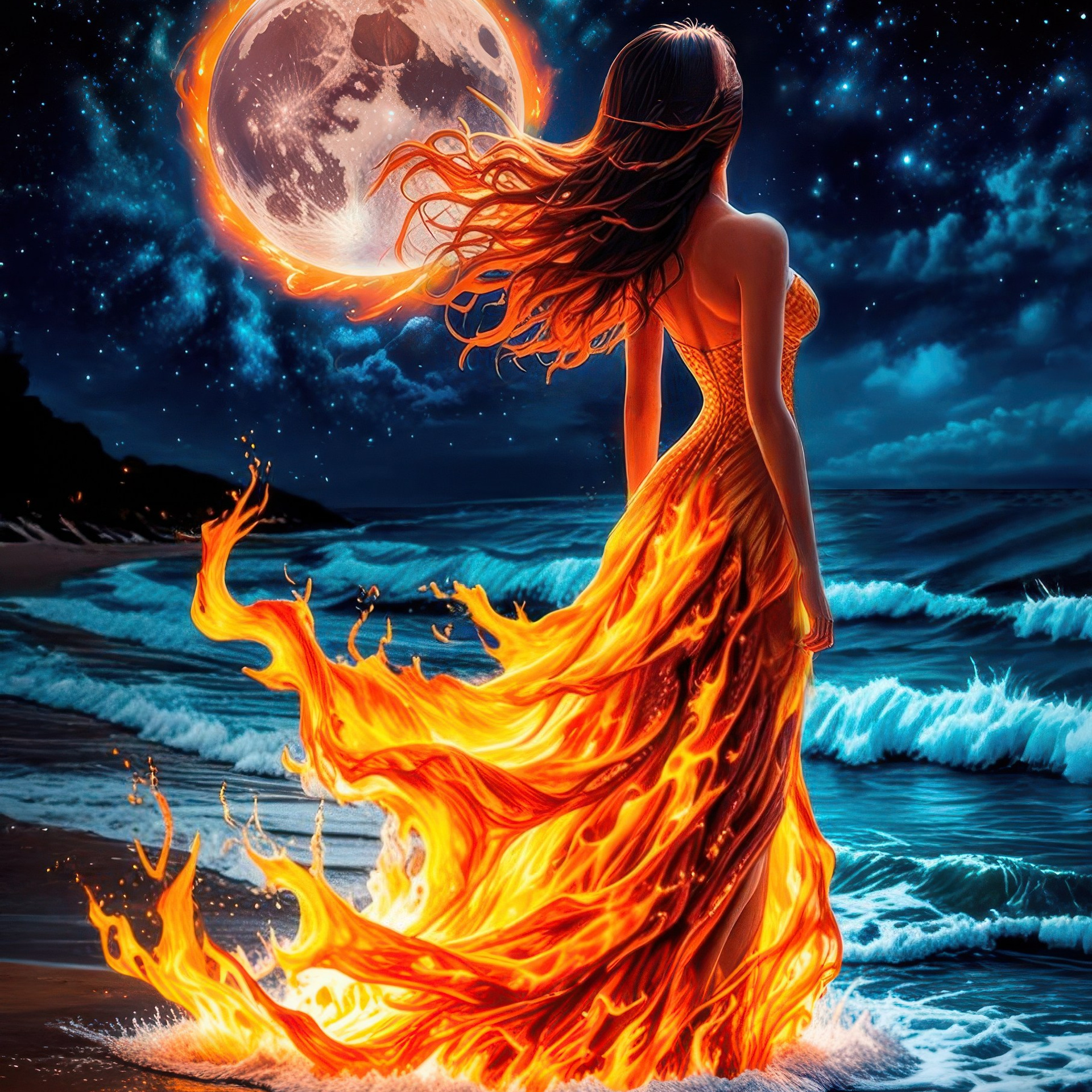 Стихии. Алмазная мозаика CVL