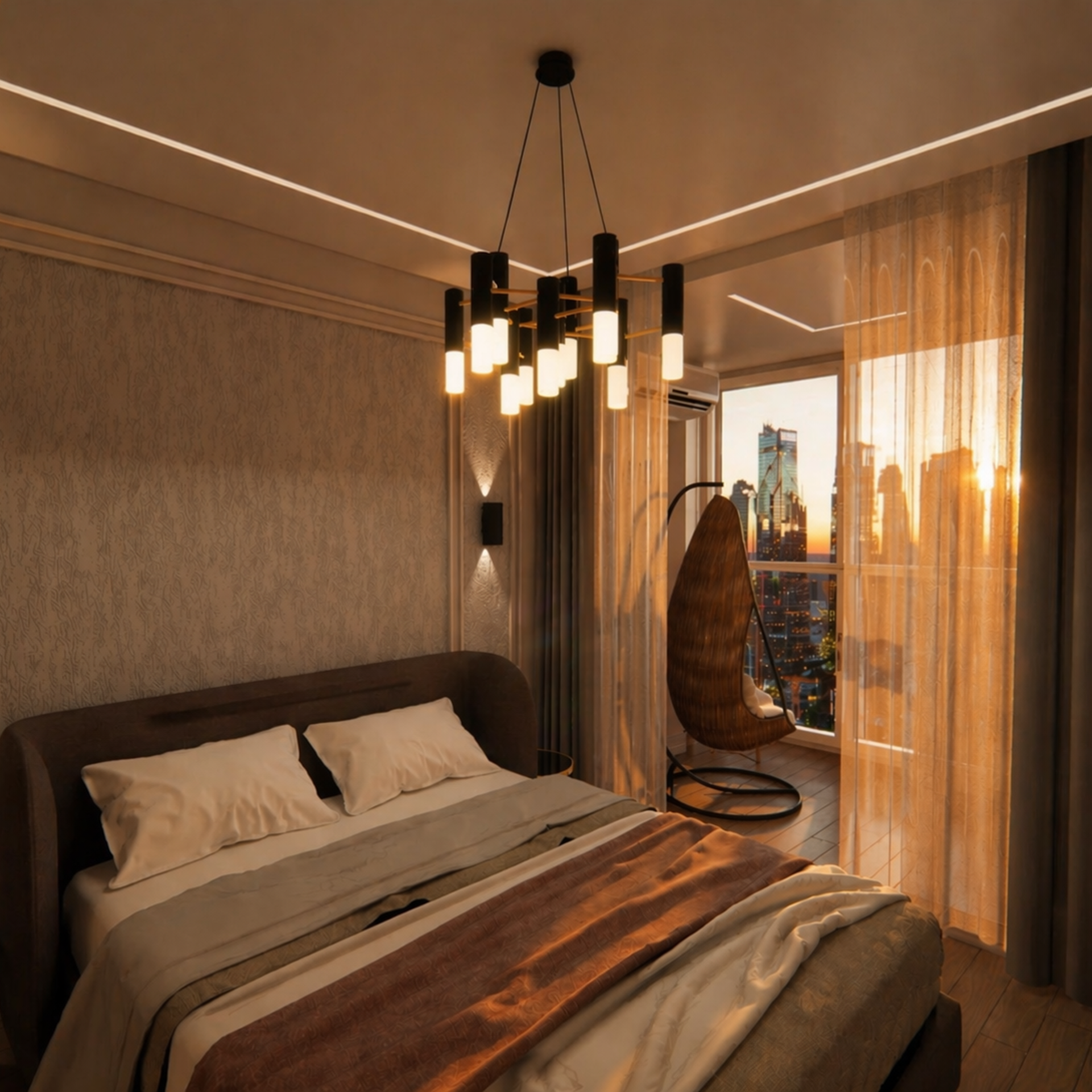 Проект № 7 — Квартира 88 кв. м. ЖК Юрактау