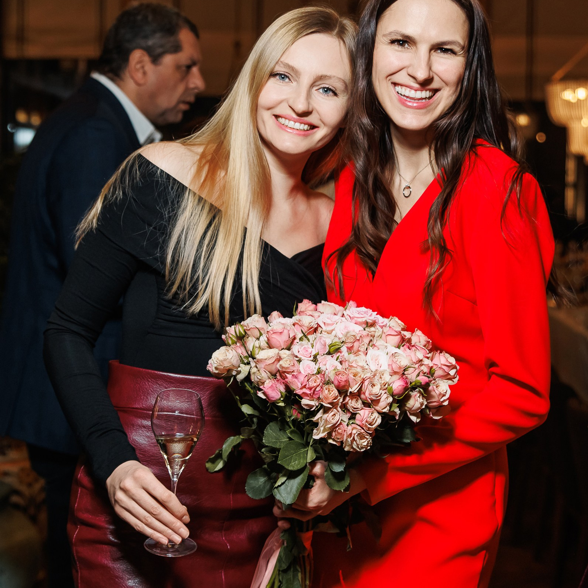 День Рождения в ресторане. Репортажный фотограф. Москва. Алина Ланская