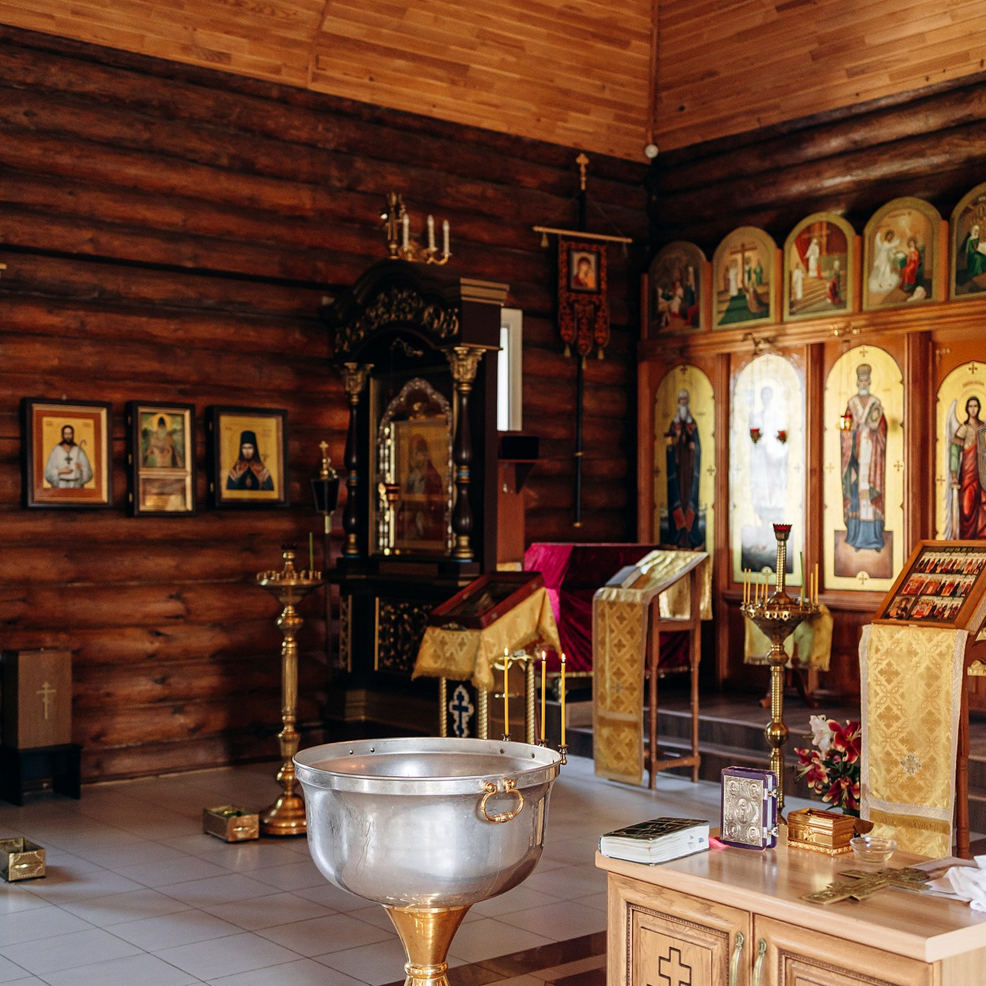 Крещение в Храме Д. Донского