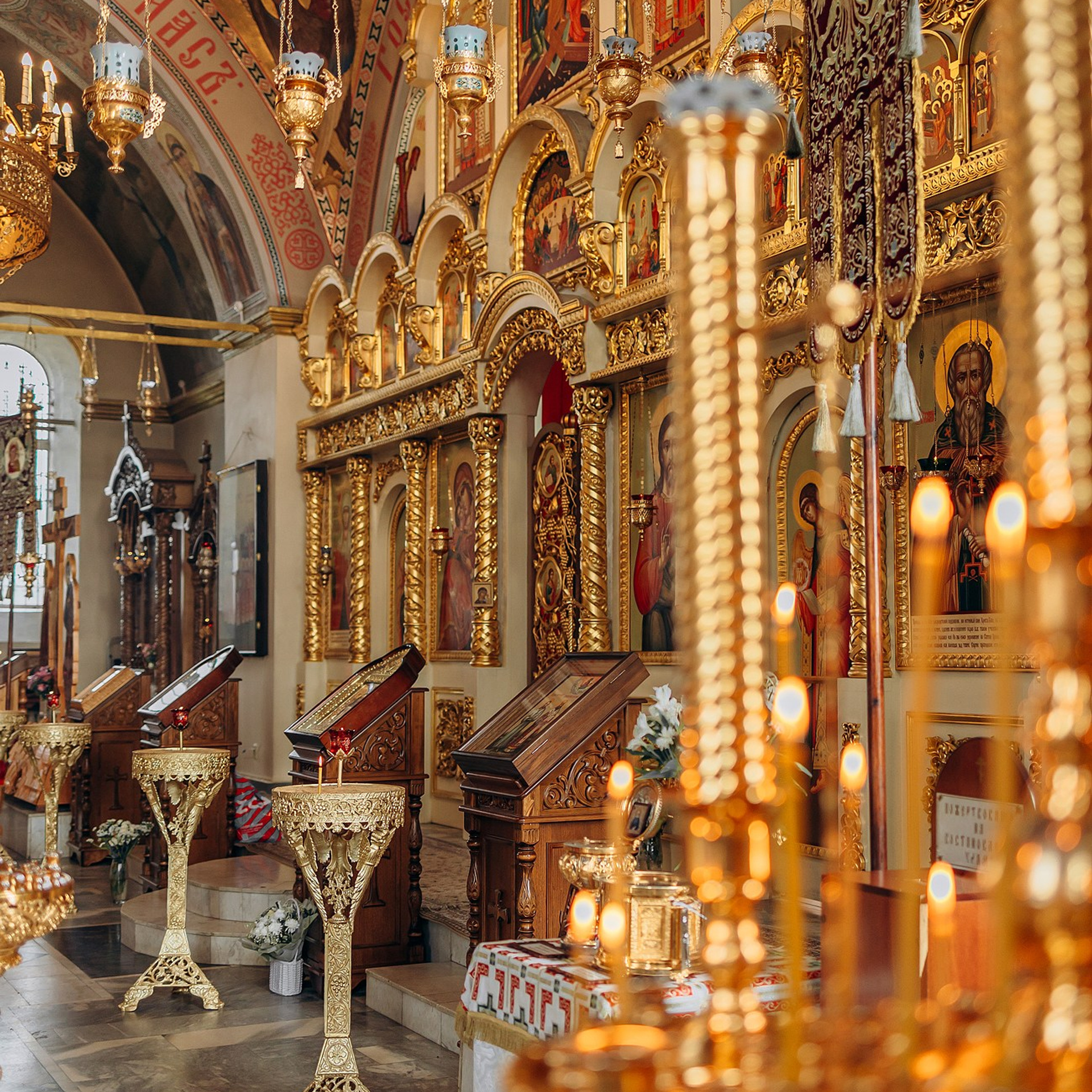 Таинство крещения в Храме Сергия Радонежского в Соловцовке