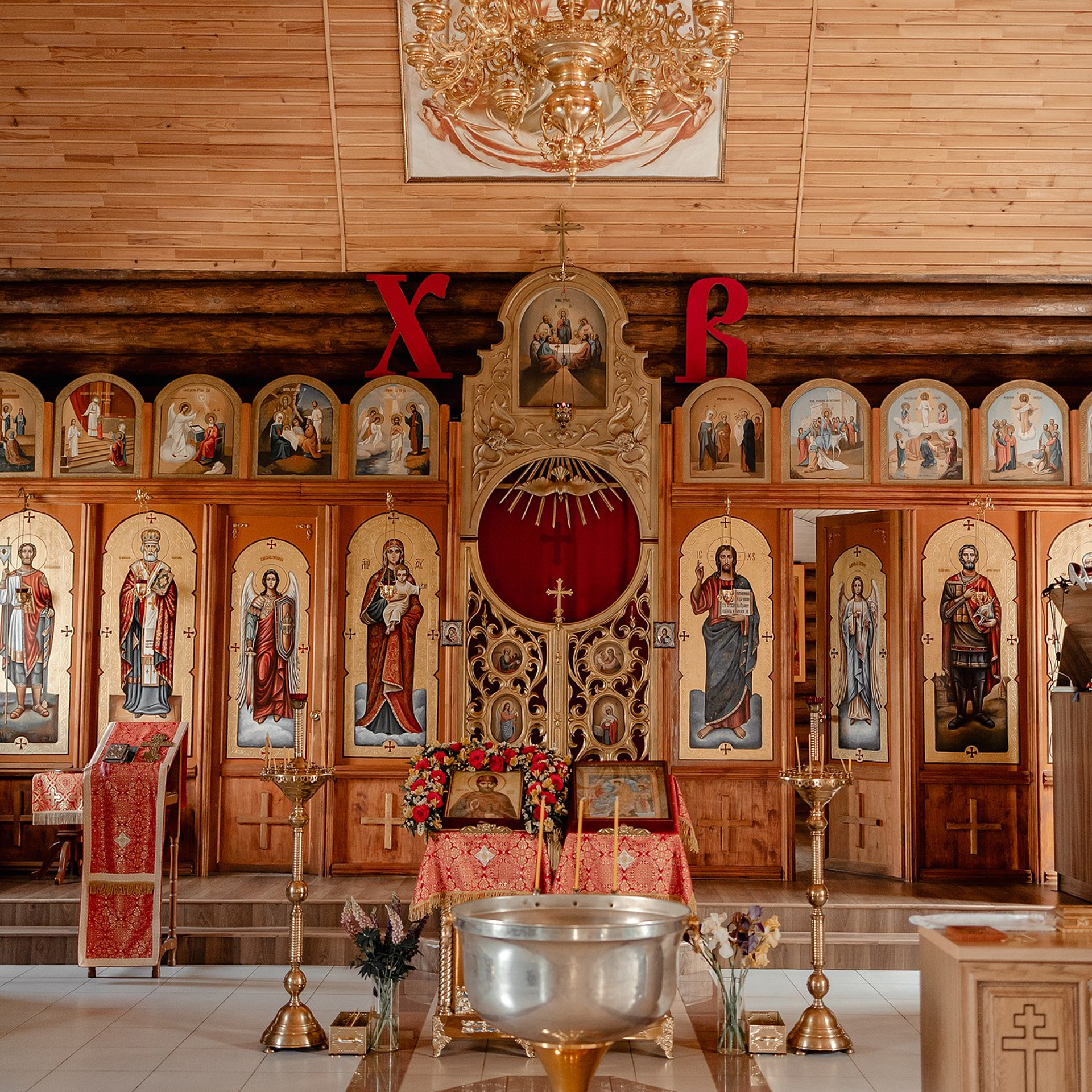 Крещение в Церкви Дмитрия Донского