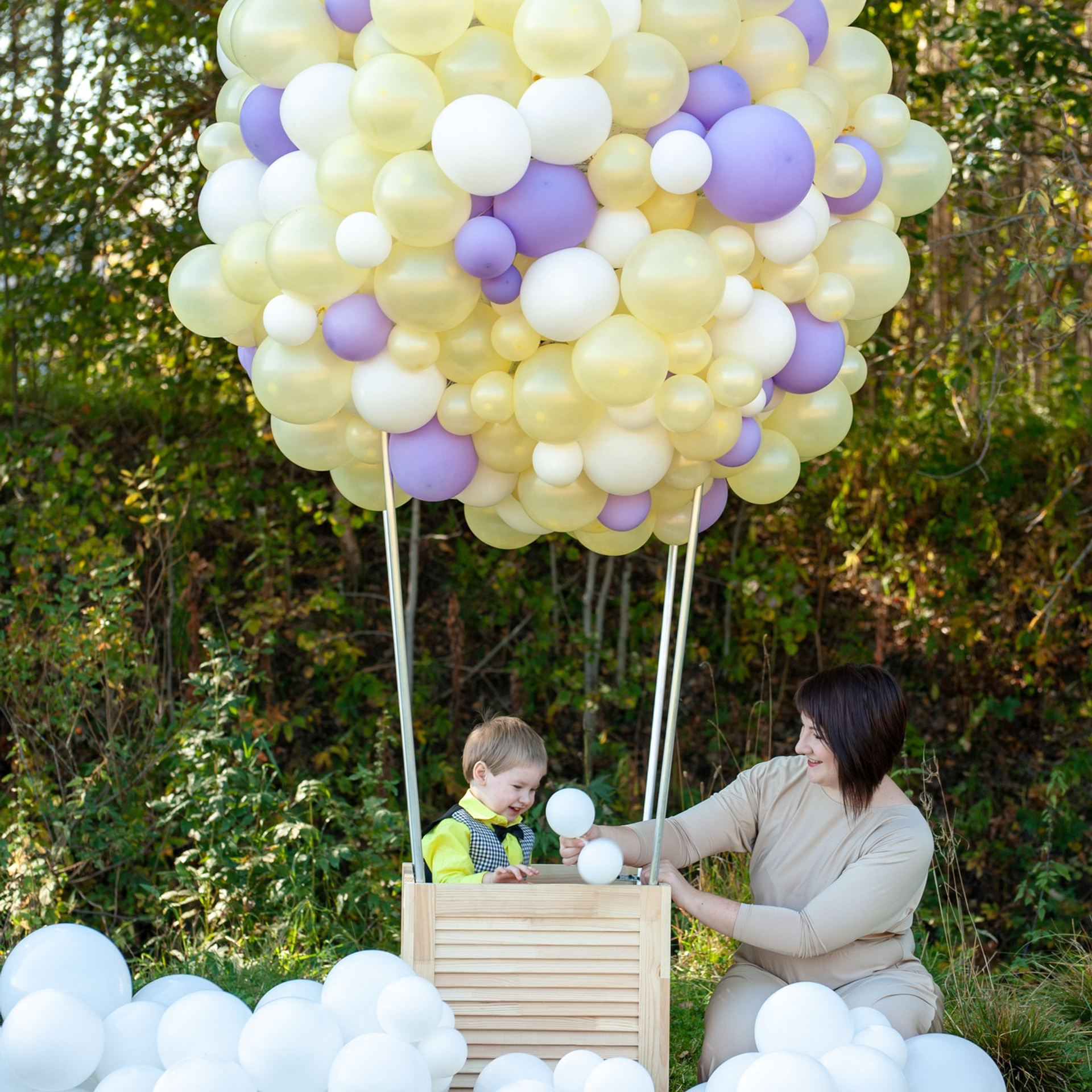 Фотодень с шарами «Воздушная сказка» (август, 2019). ФОТОГРАФ ОКСАНА БРЭДШОУ