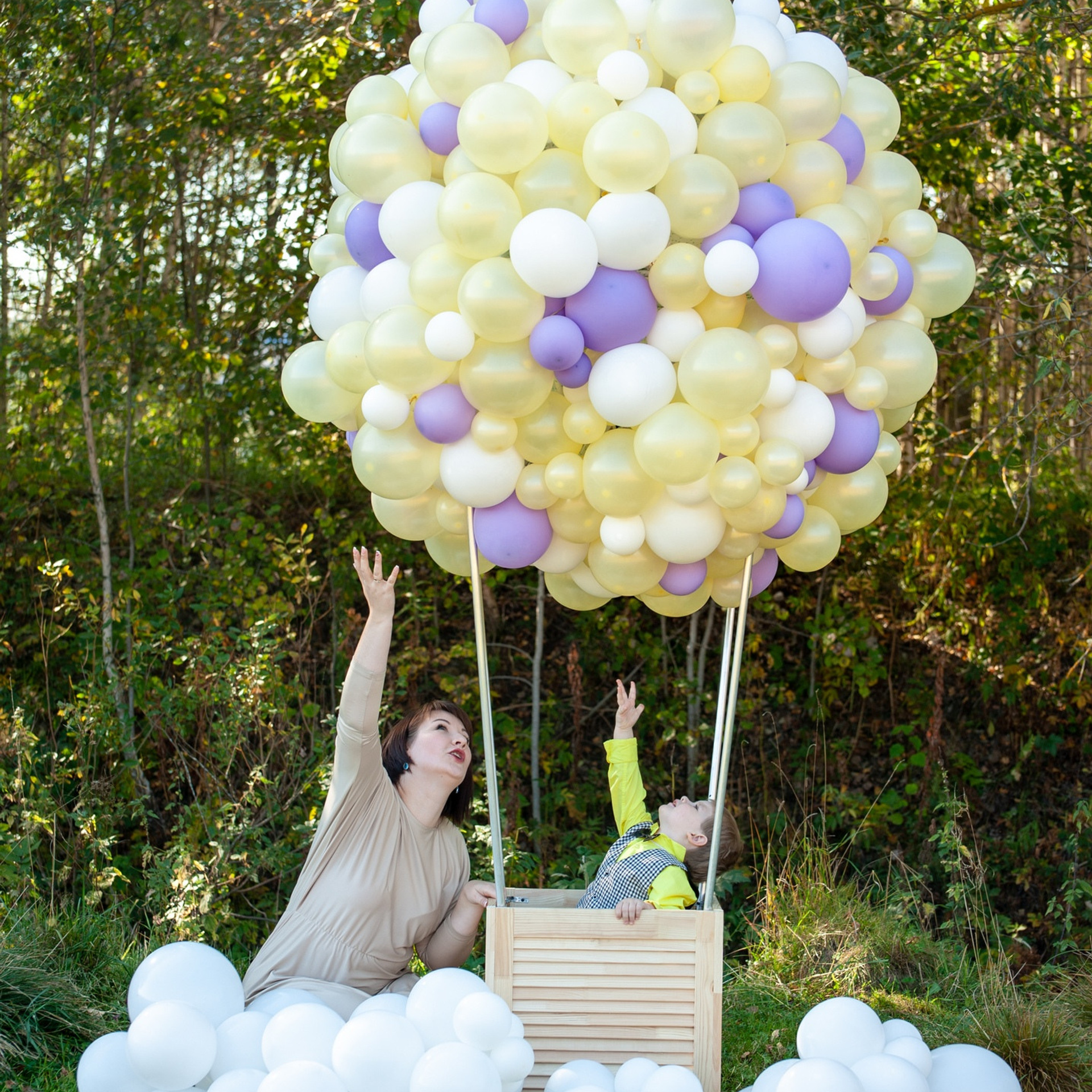 Фотодень с шарами «Воздушная сказка» (август, 2019). ФОТОГРАФ ОКСАНА БРЭДШОУ