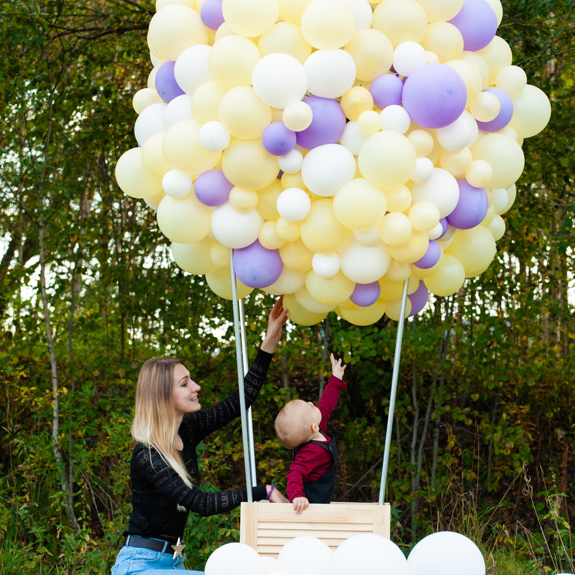 Фотодень с шарами «Воздушная сказка» (август, 2019). ФОТОГРАФ ОКСАНА БРЭДШОУ