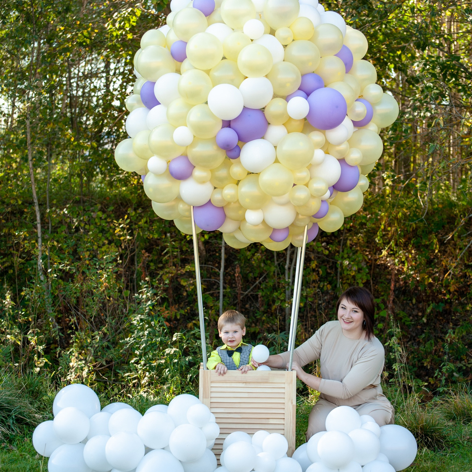 Фотодень с шарами «Воздушная сказка» (август, 2019). ФОТОГРАФ ОКСАНА БРЭДШОУ
