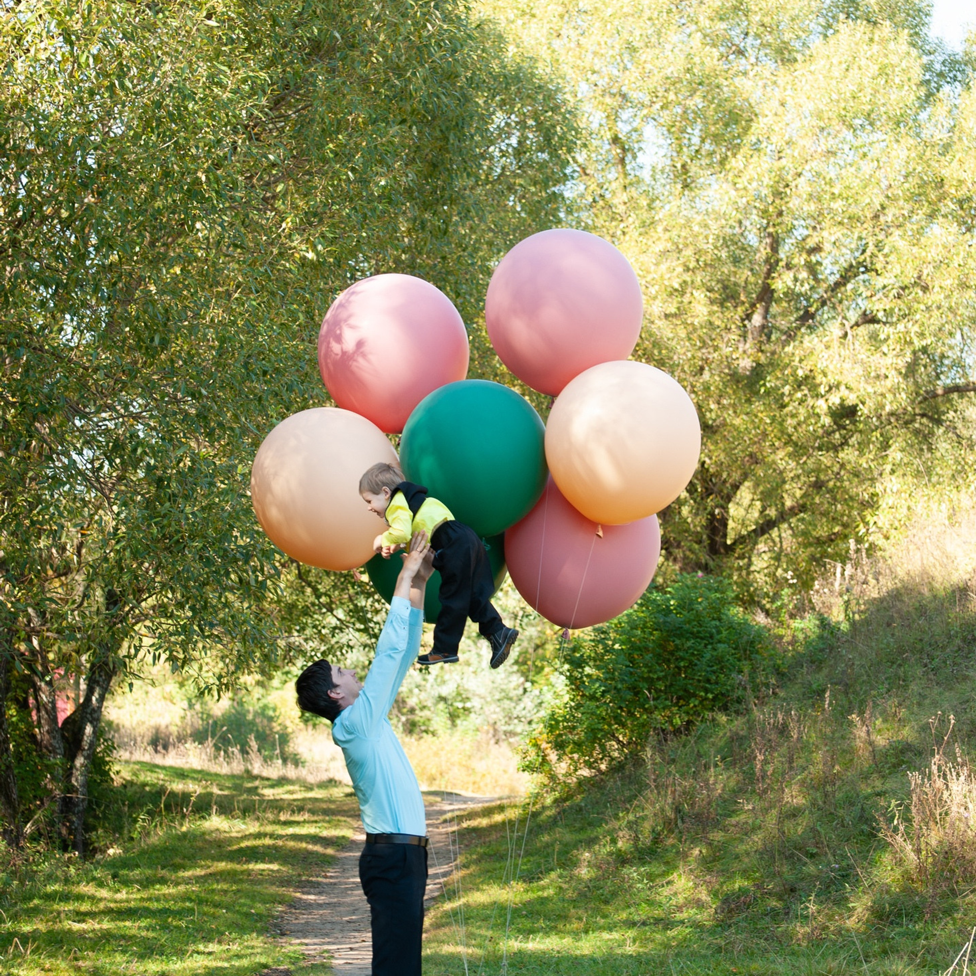 Фотодень с шарами «Воздушная сказка» (август, 2019). ФОТОГРАФ ОКСАНА БРЭДШОУ