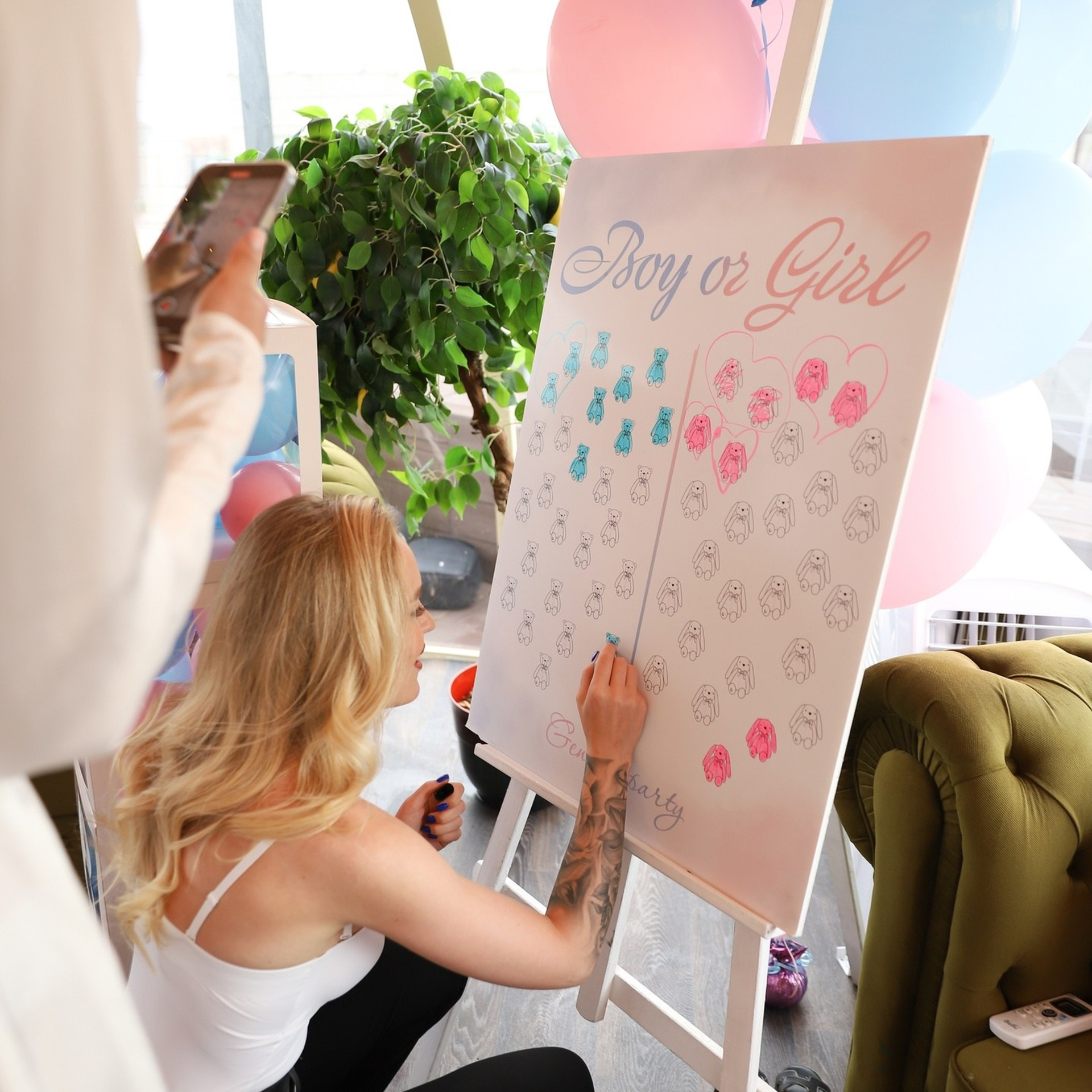 Дом 2: Юлия Ефременкова — Гендер пати в 2022 году. ФОТОГРАФ ОКСАНА БРЭДШОУ