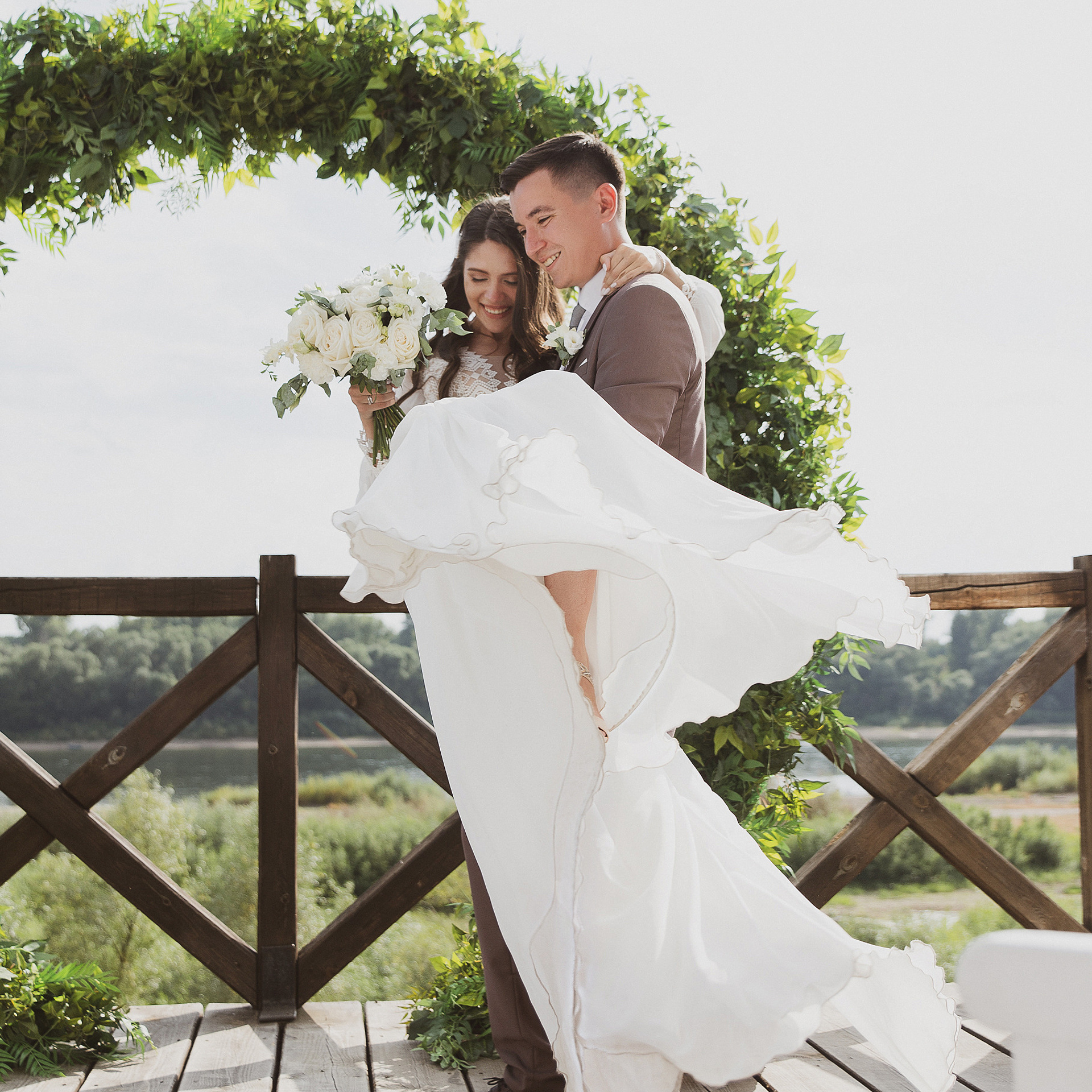 Лена и Серёжа