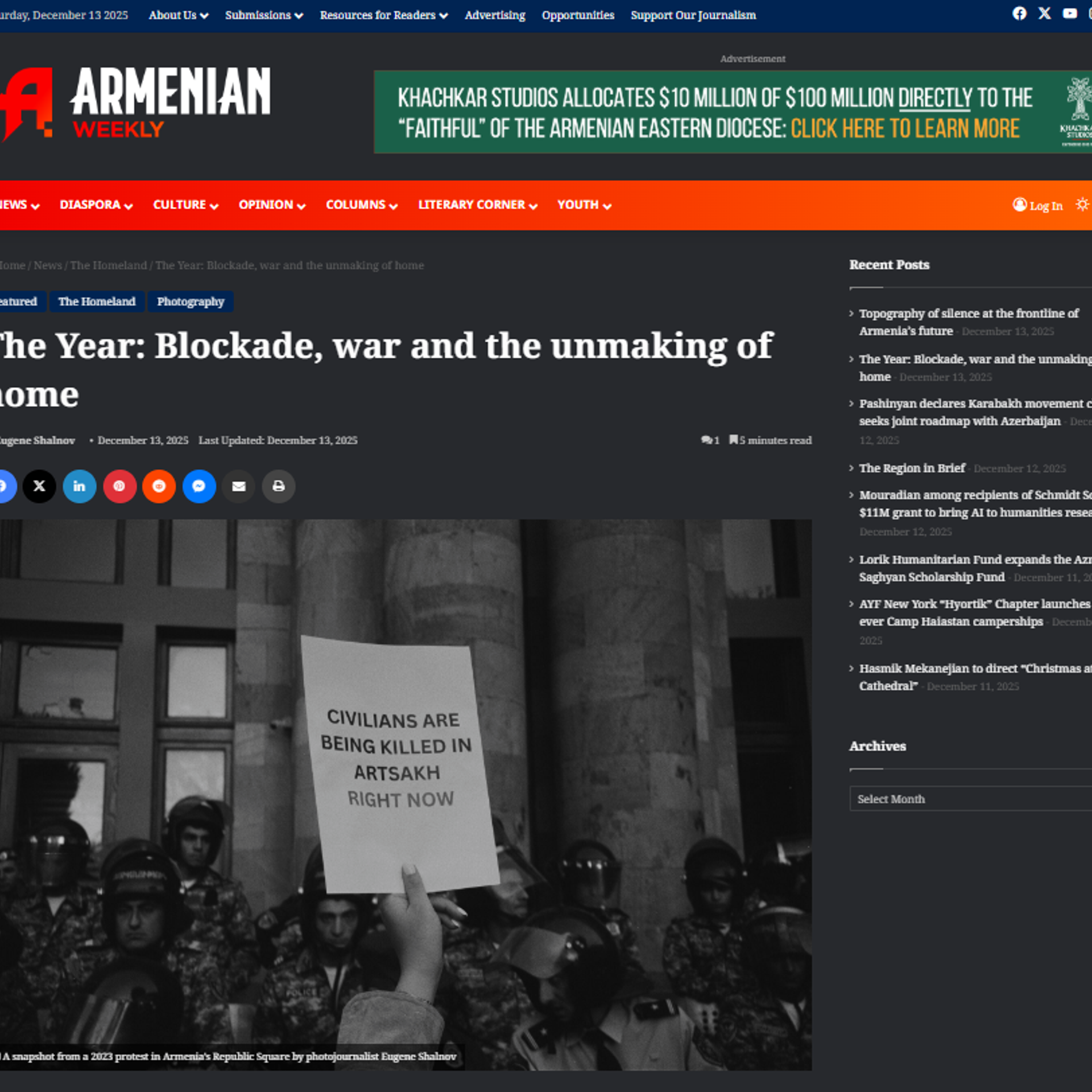 Work. Documentary photographer, photojournalist based in Russia