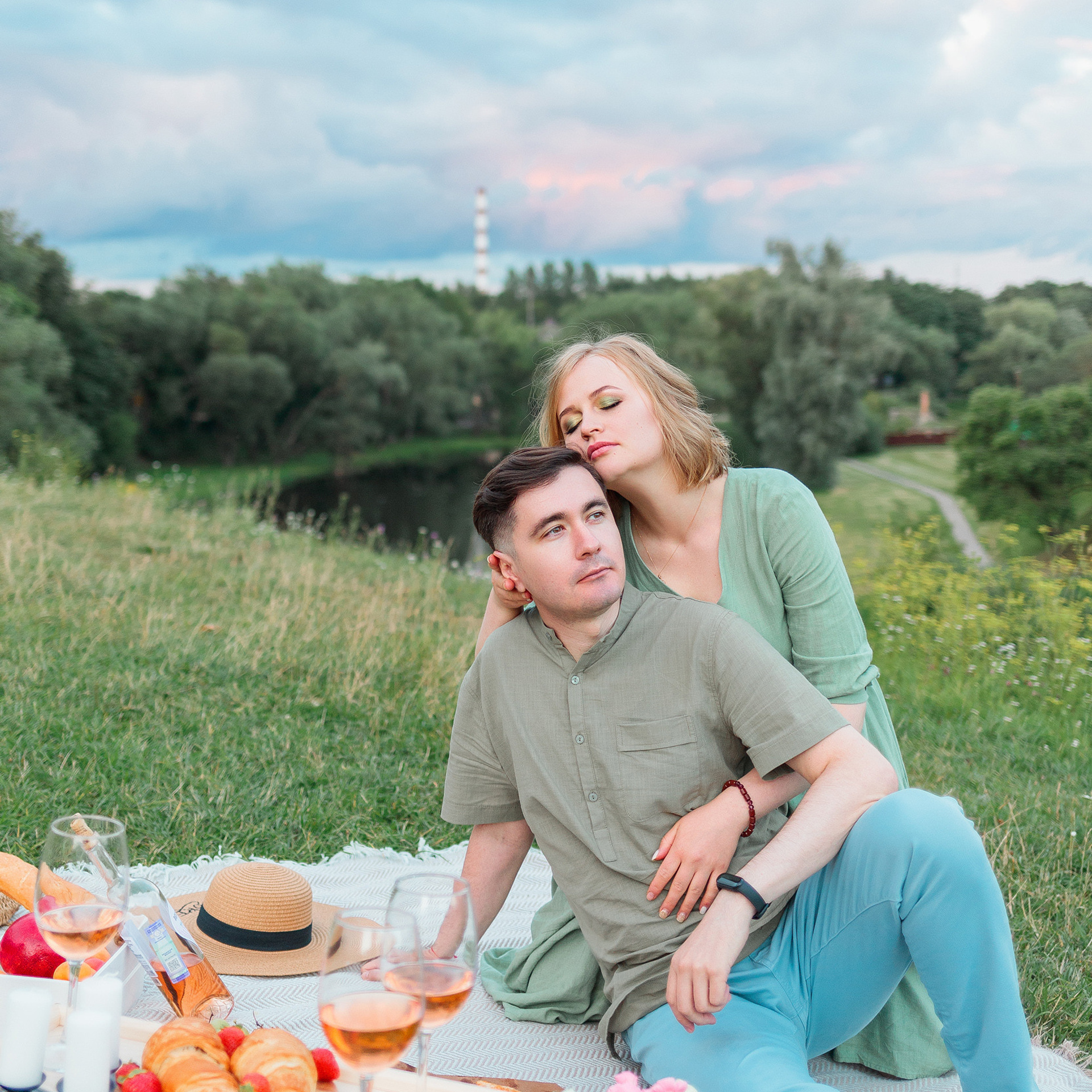 Саша и Настя