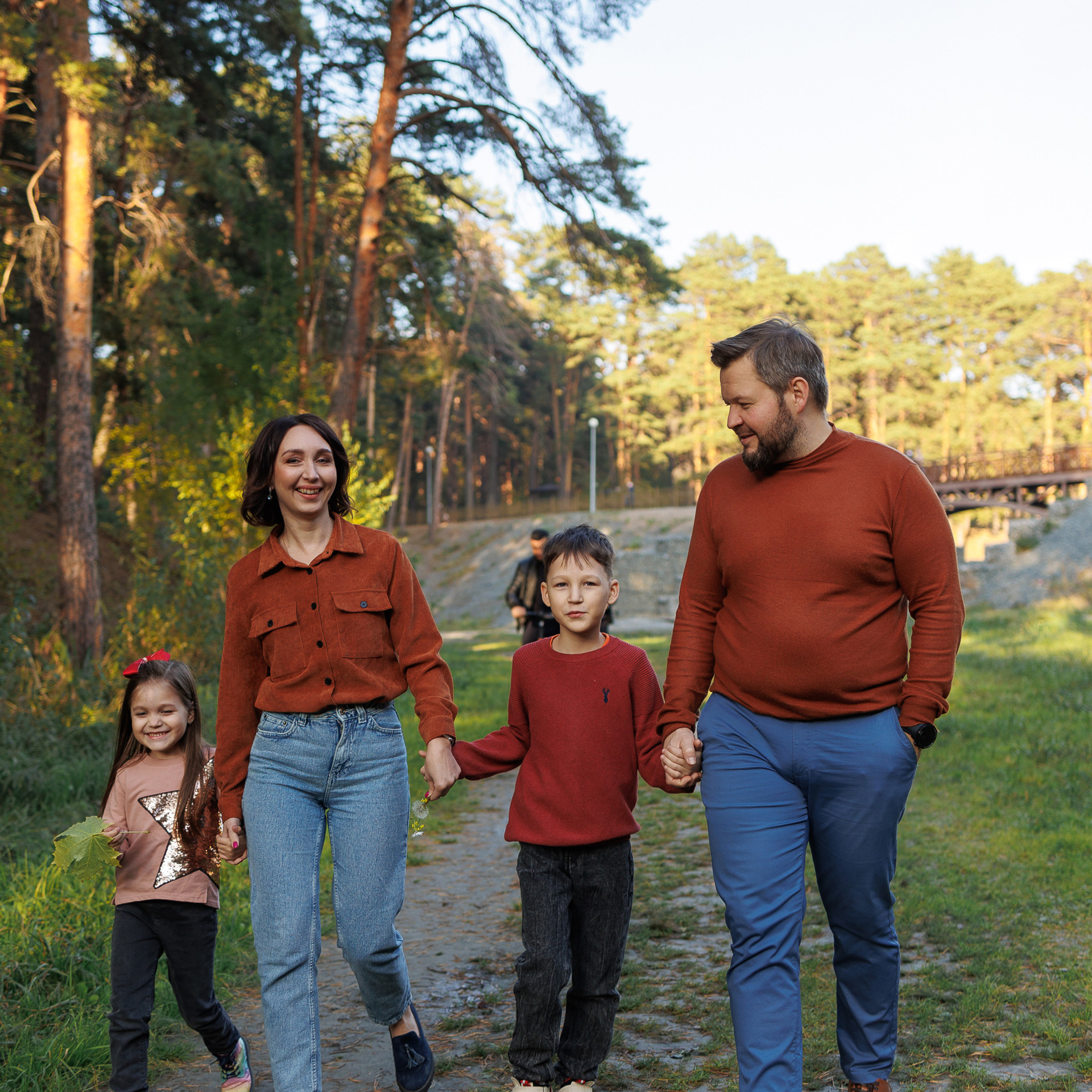 Татьяна и семья