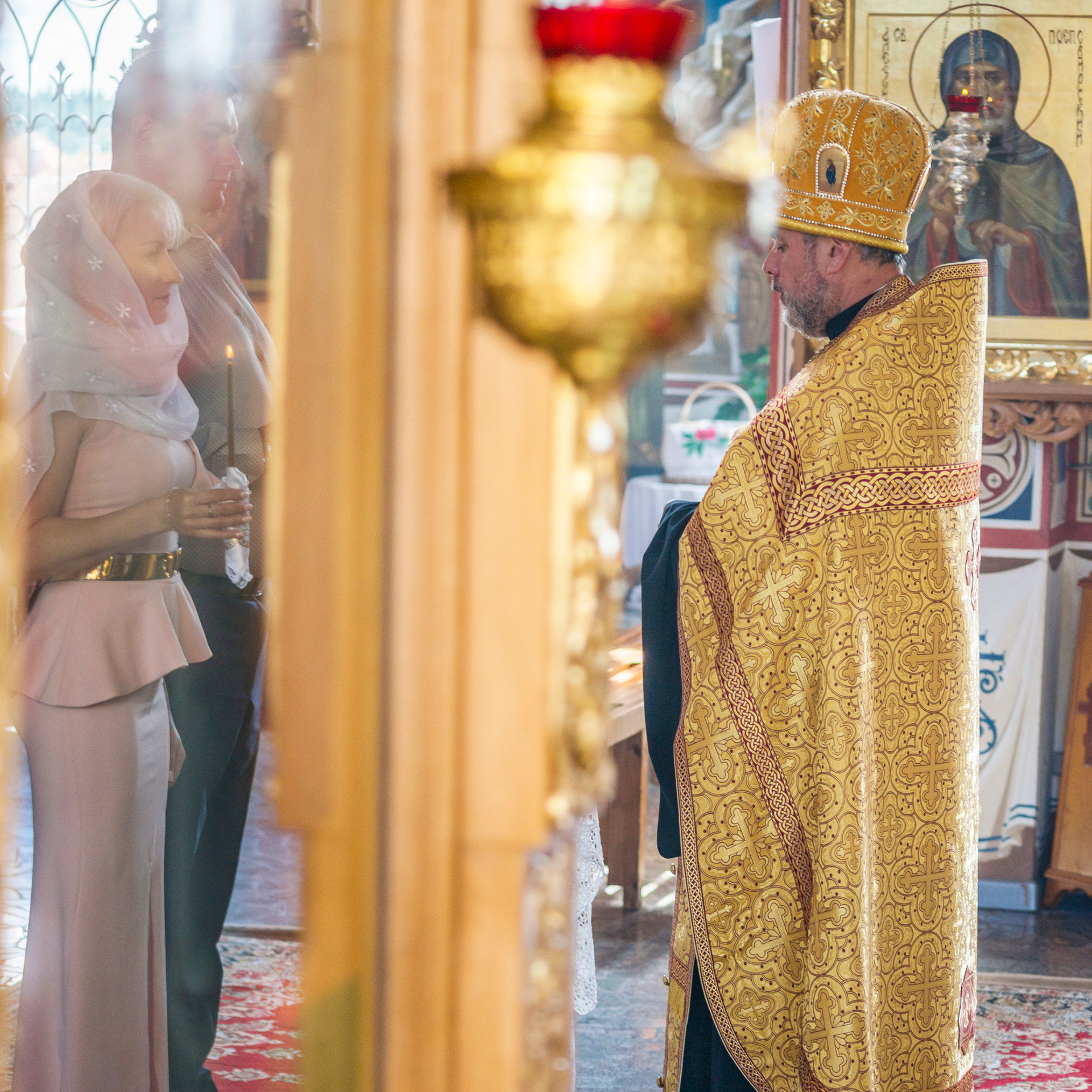 Венчание в Храме Рождества Пресвятой Богородицы