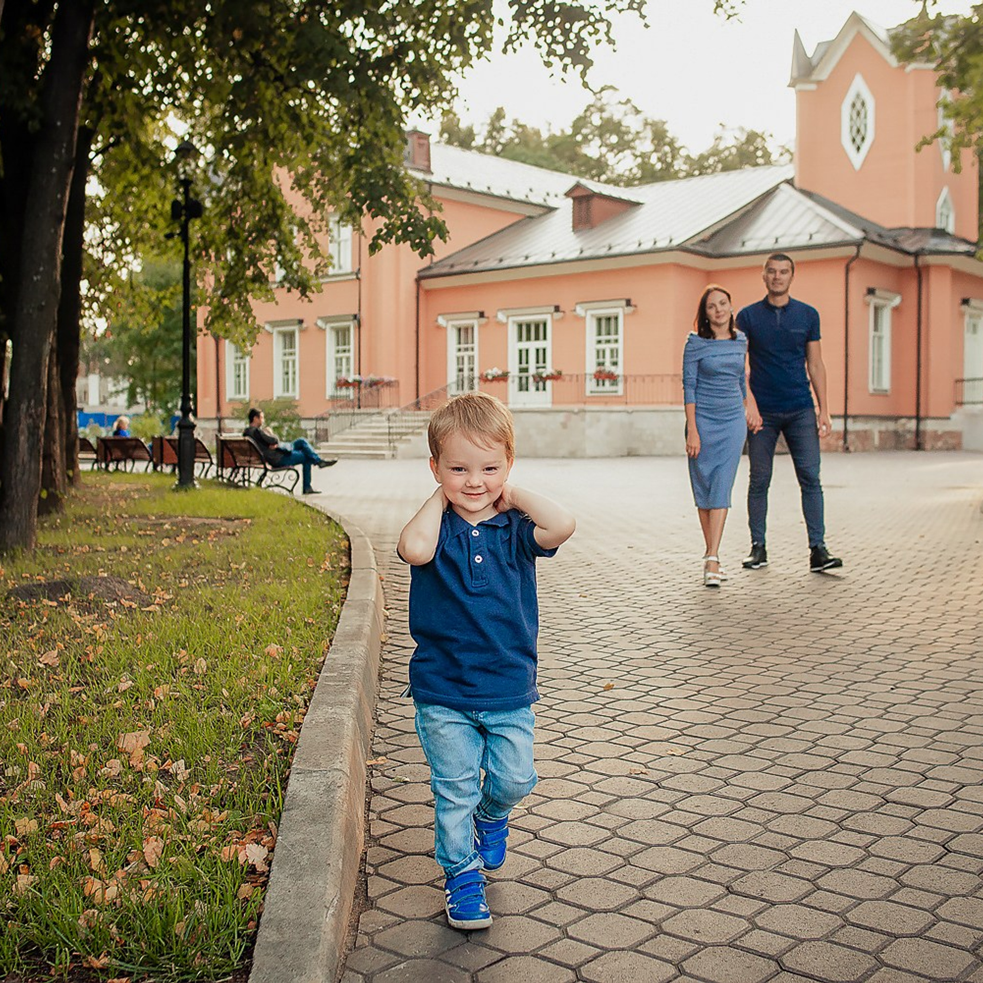 Прогулка в парке. Фотограф Москва Ирина Жарковская