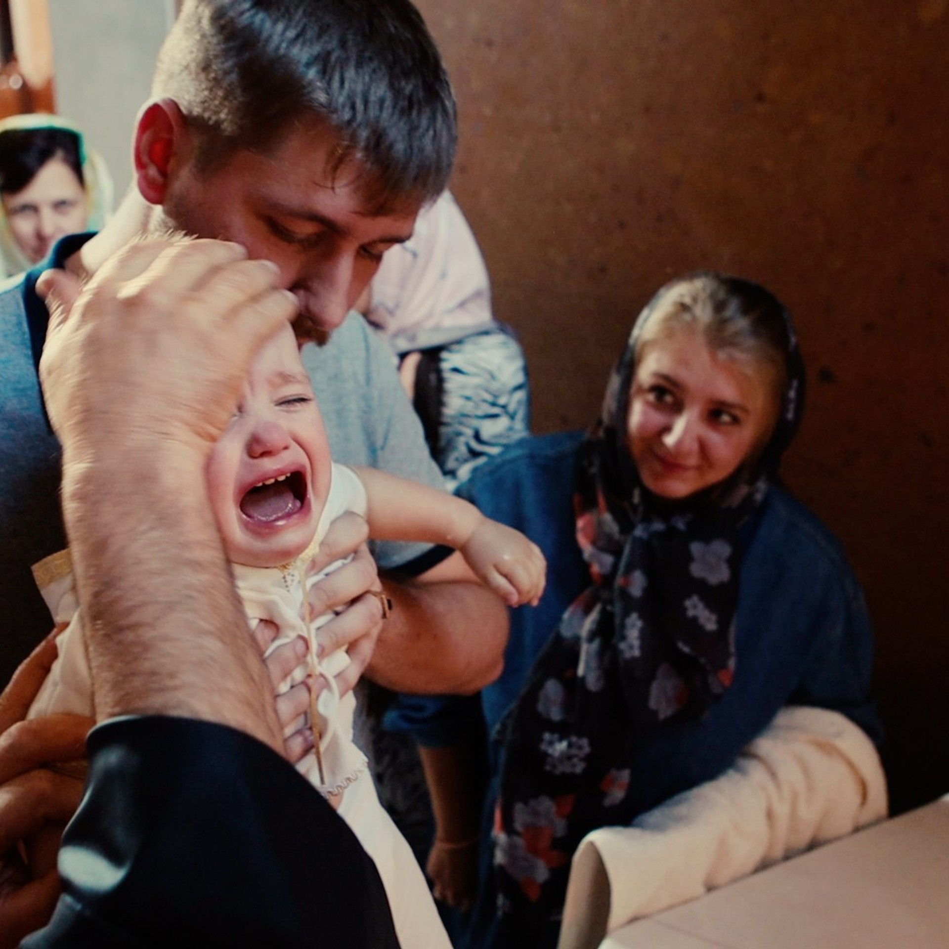 Таинство Крещения в Армянской церкви. Коммерческий фотограф Яна Беличенко Анапа Краснодарский край