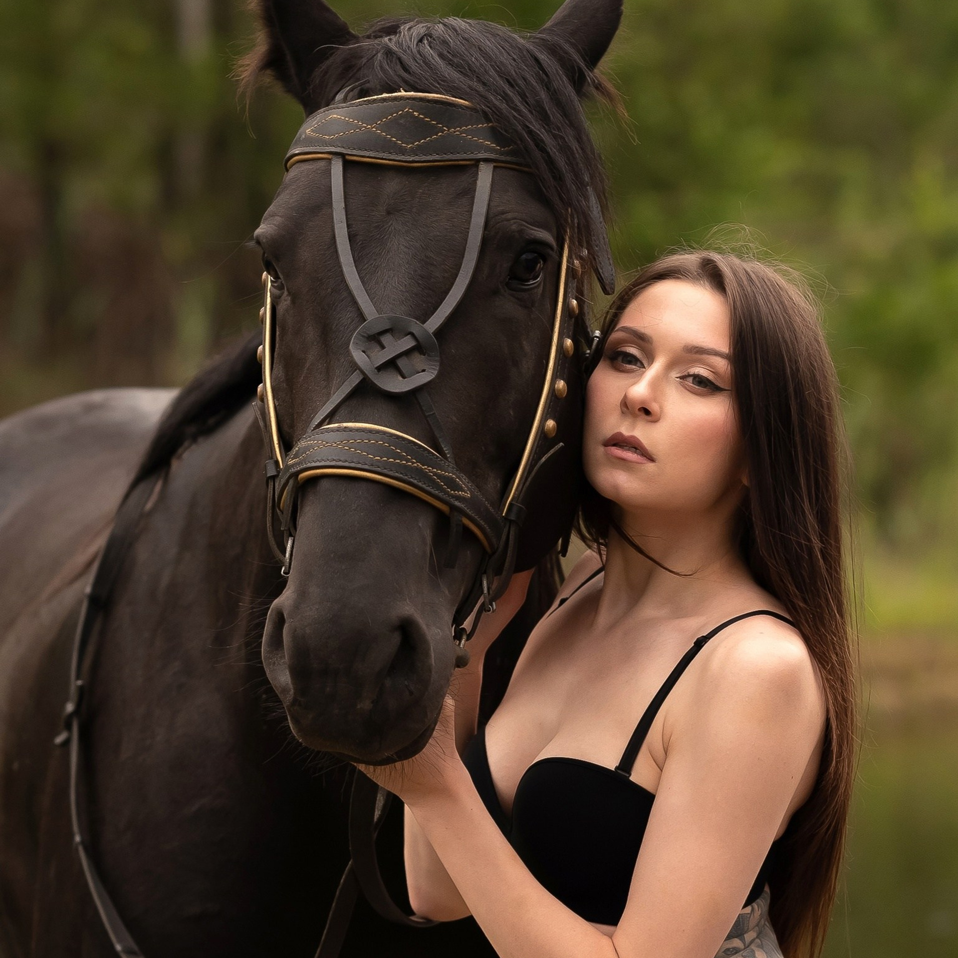 Елена. Конная прогулка