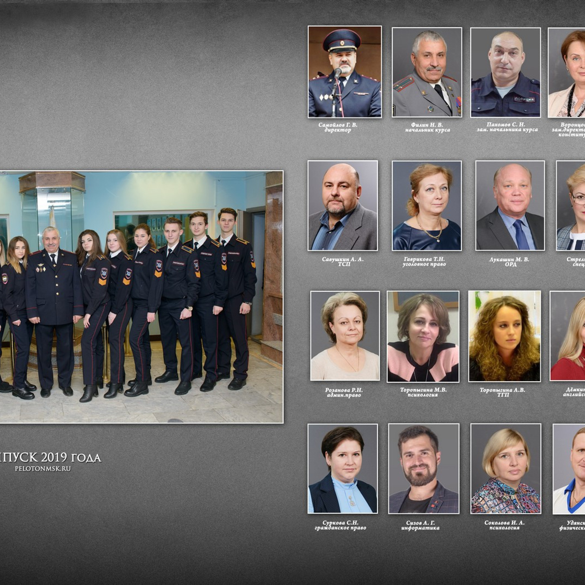 Альбом для школы полиции