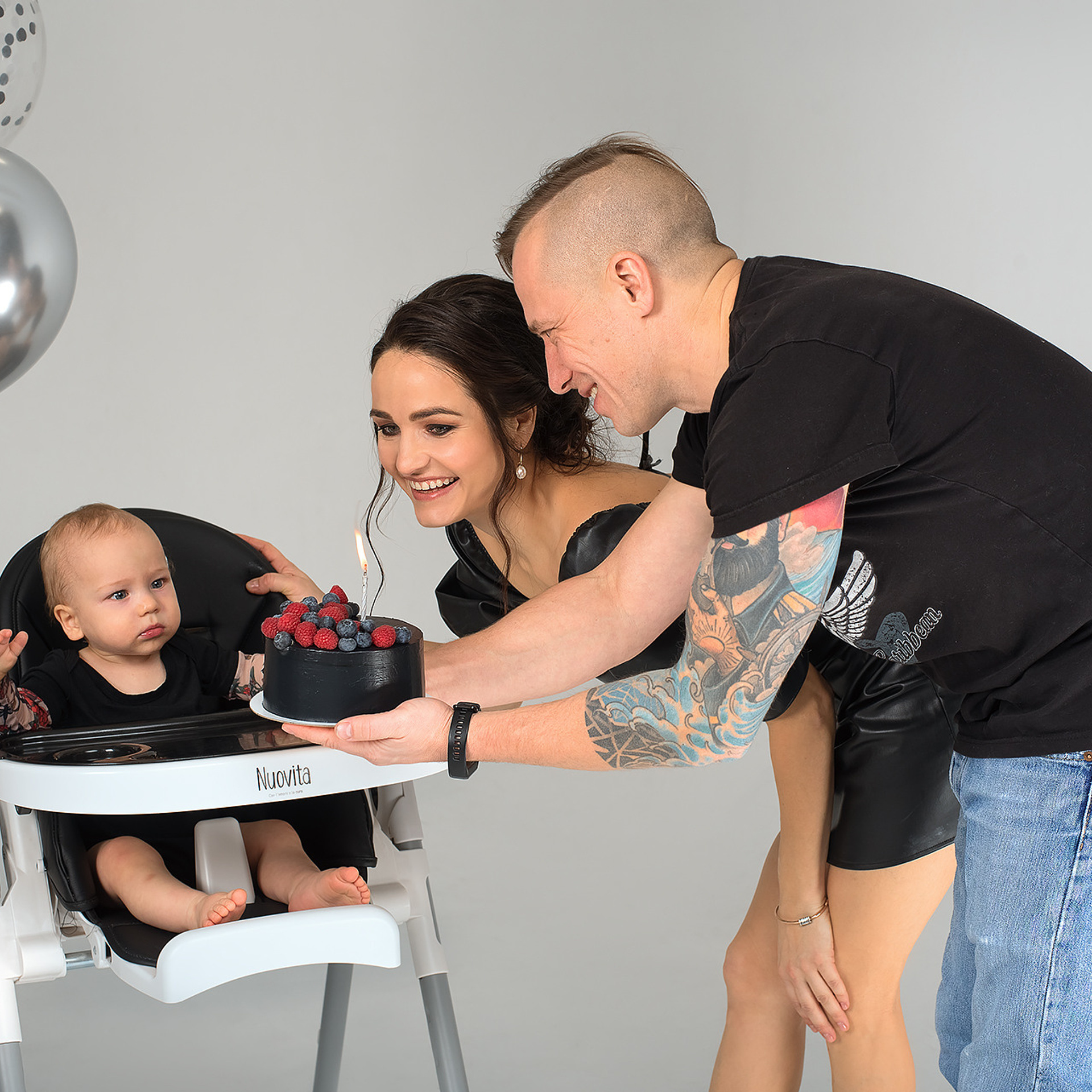 Оксана и семья