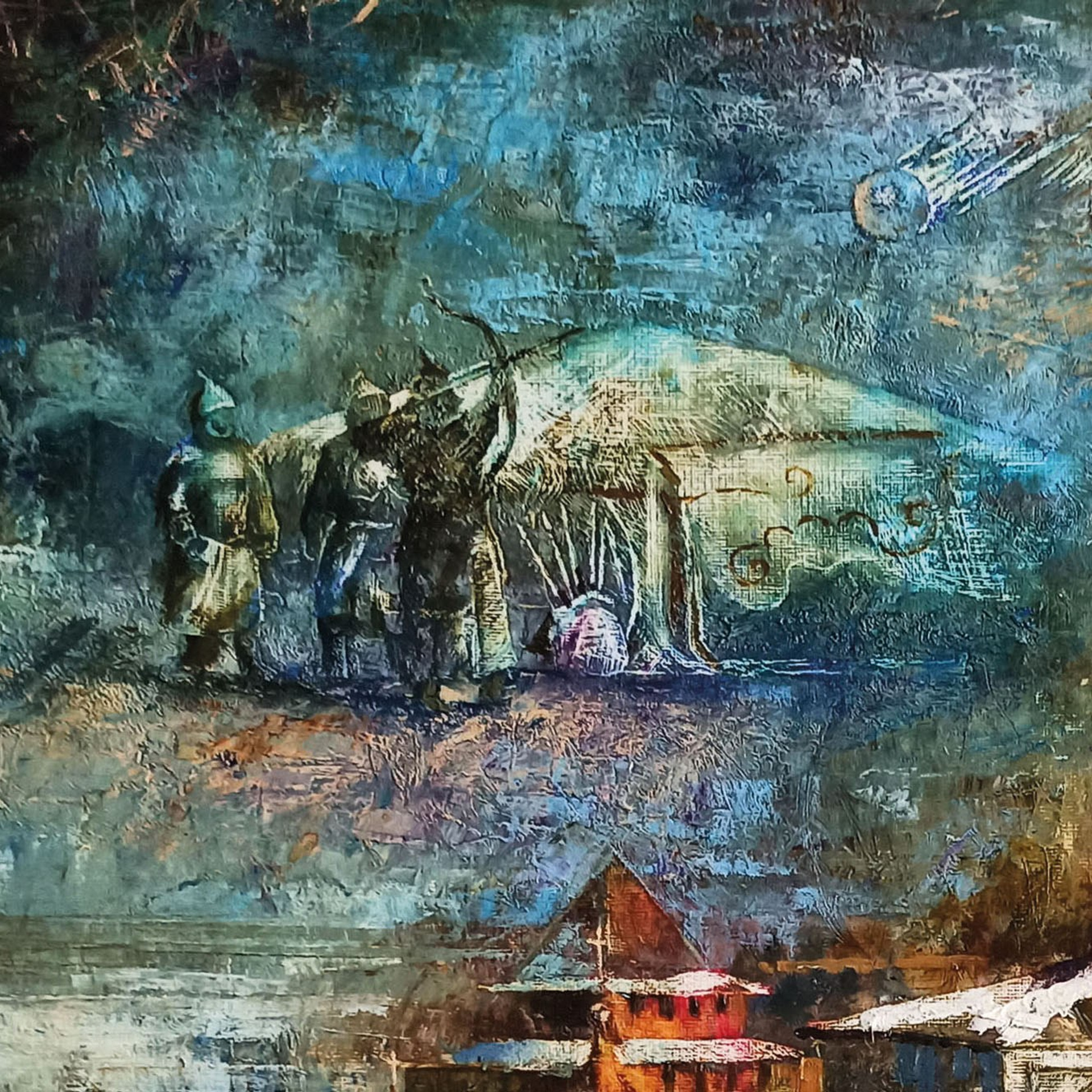 «Церковь Святого Пророка Божия Илии». Художник Марина Новосельская