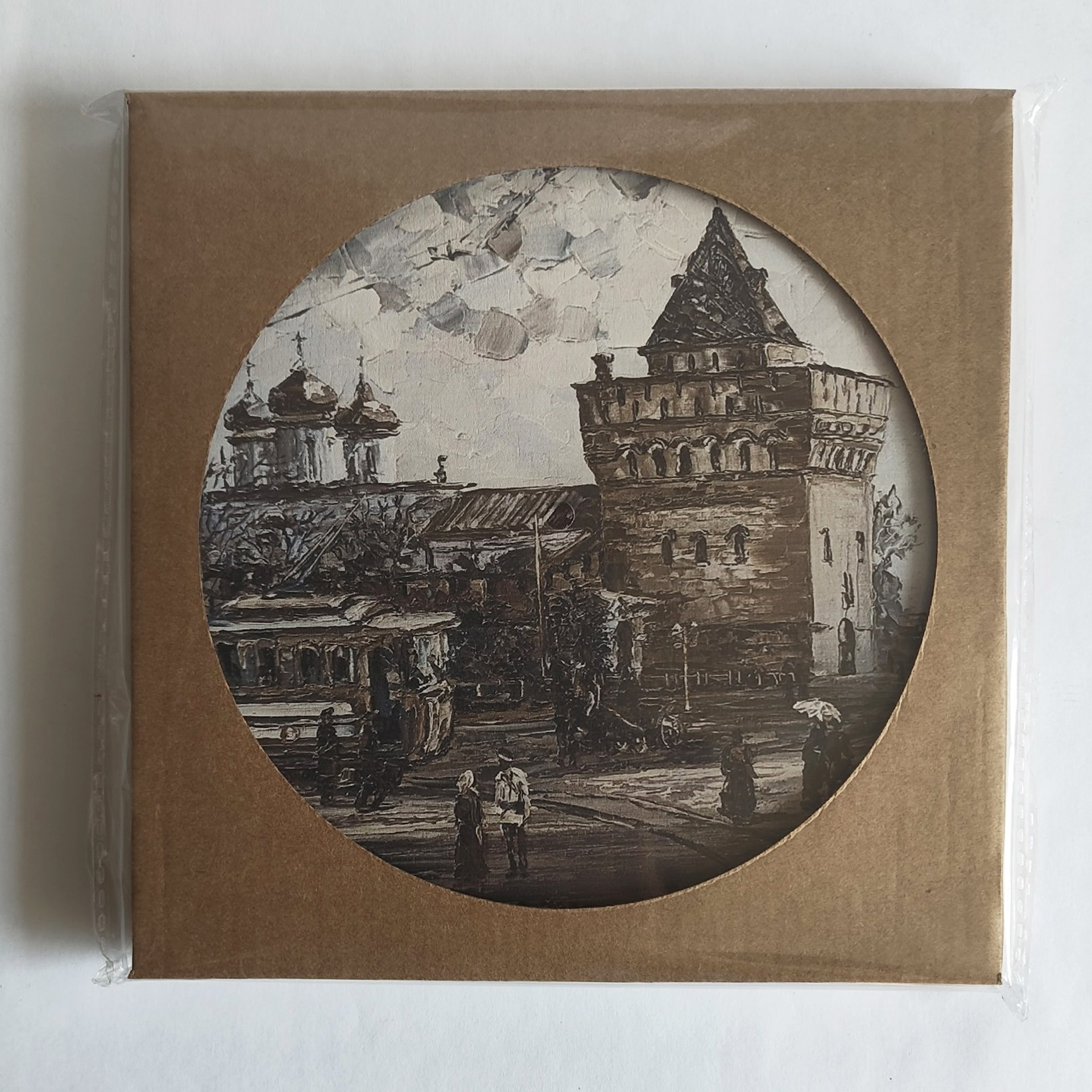 Панно «Старый Нижний. Благовещенская площадь». Художник Марина Новосельская