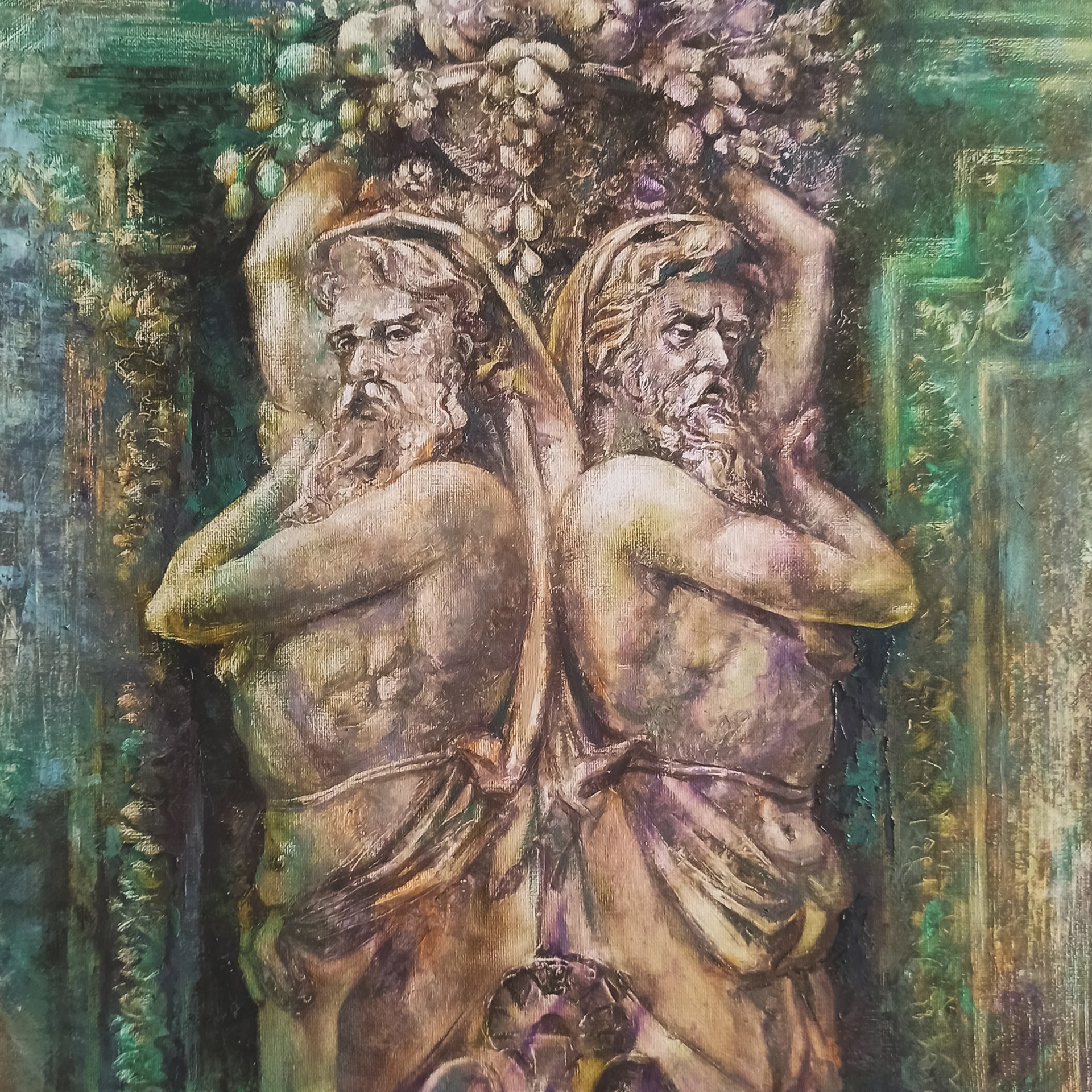 «Атланты». Художник Марина Новосельская