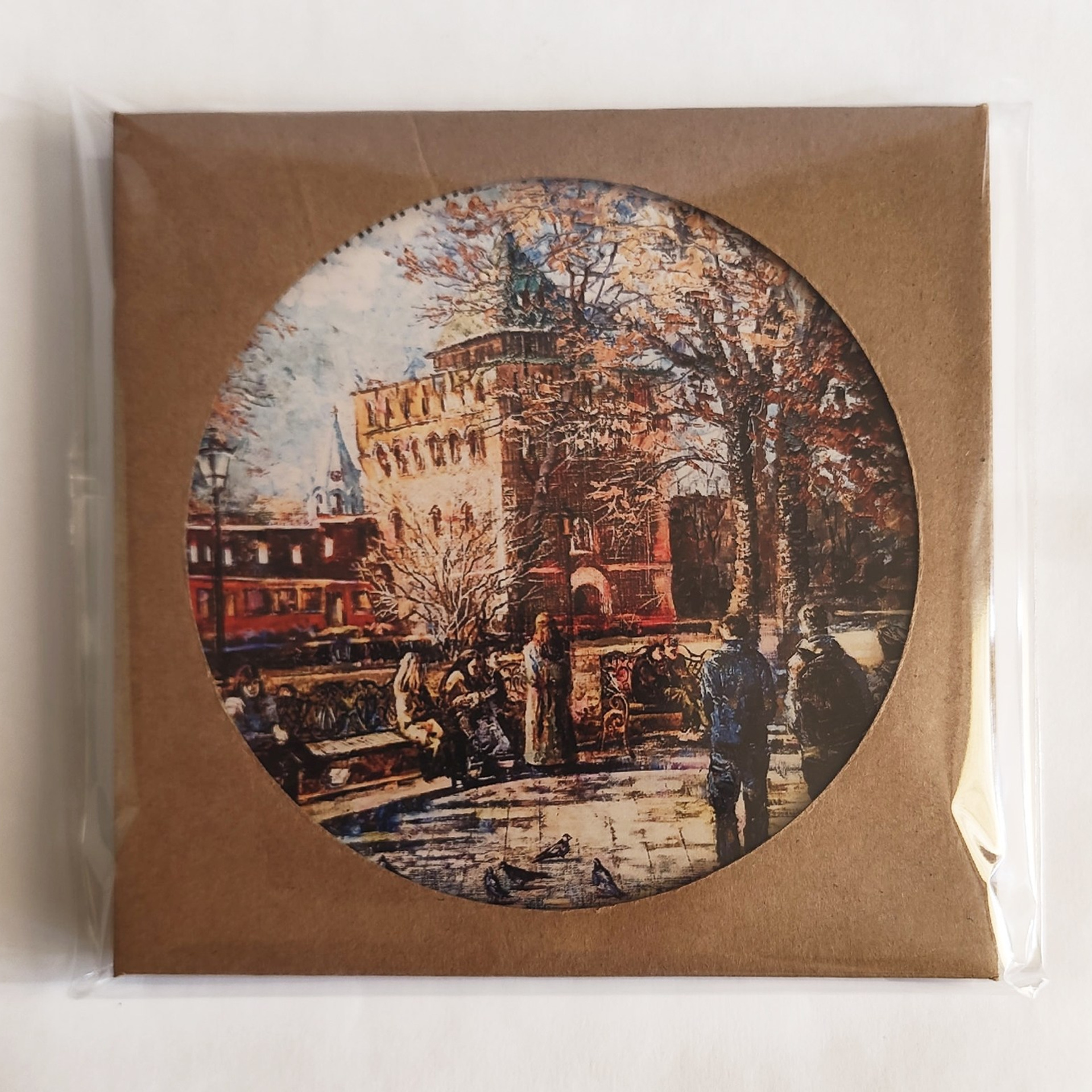 Панно «Осенний Нижний». пл. Минина и Пожарского. Художник Марина Новосельская