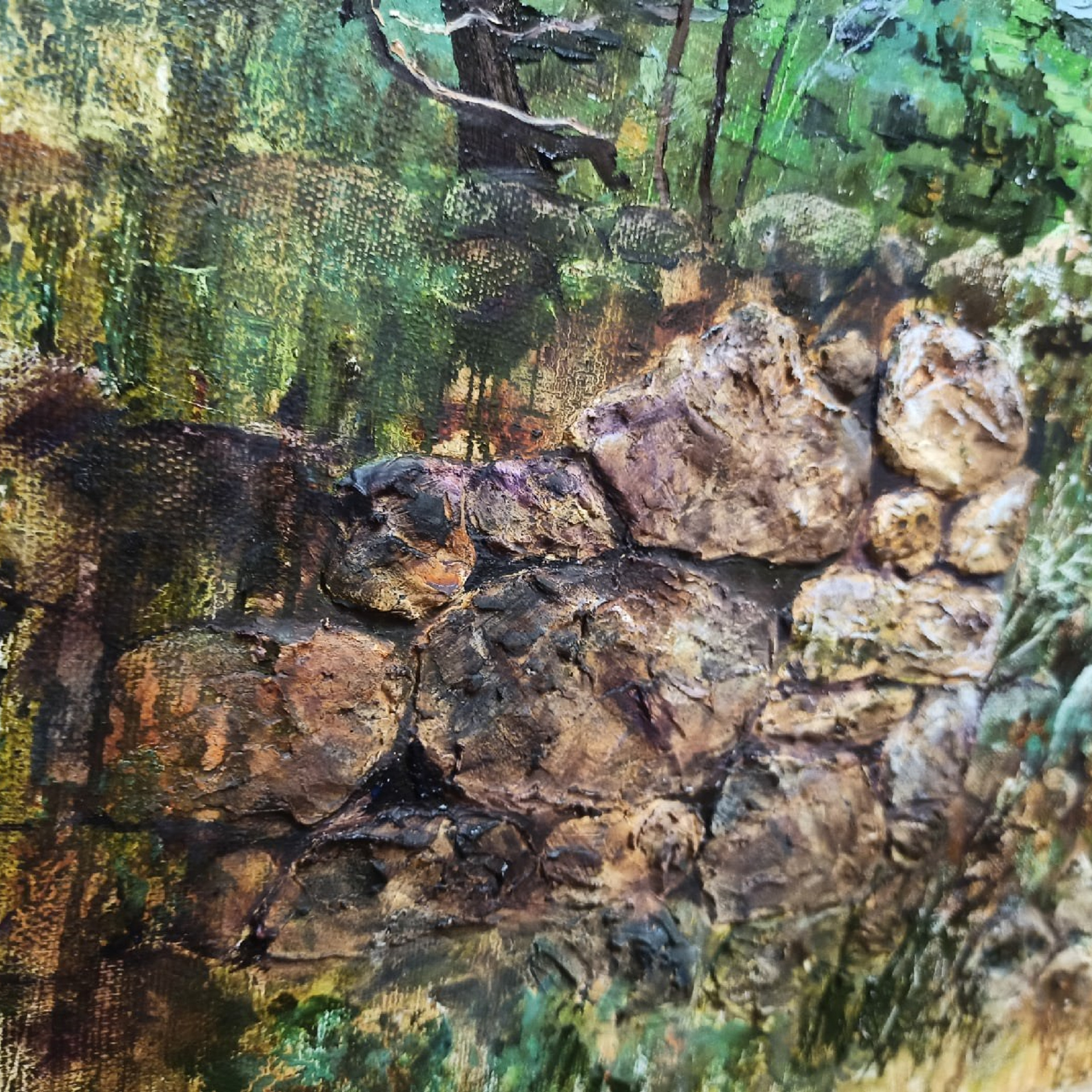 «Башня Амирхана в Кабардино-Балкарии». Художник Марина Новосельская