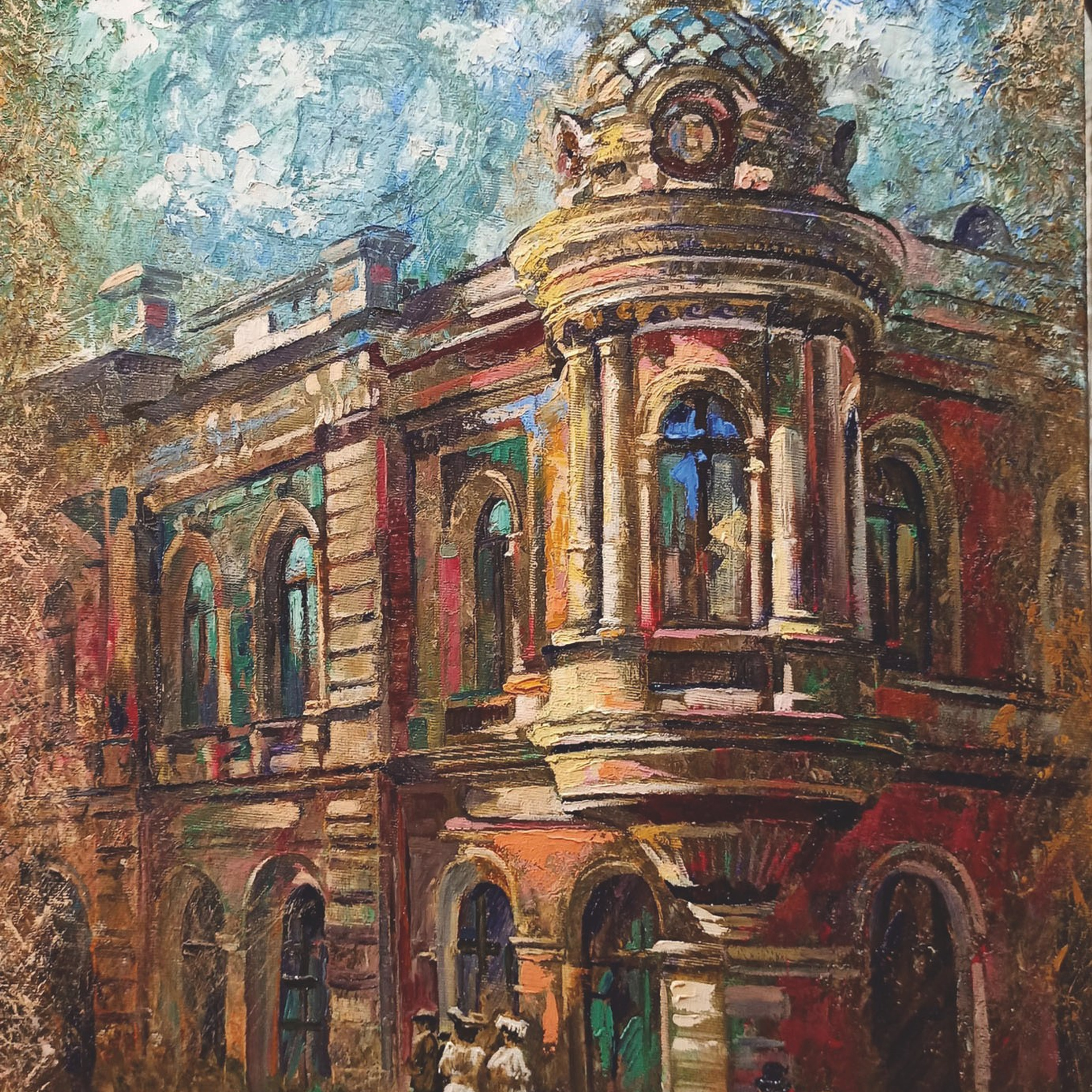 «Доходный дом купца Н. А. Бугрова». Художник Марина Новосельская