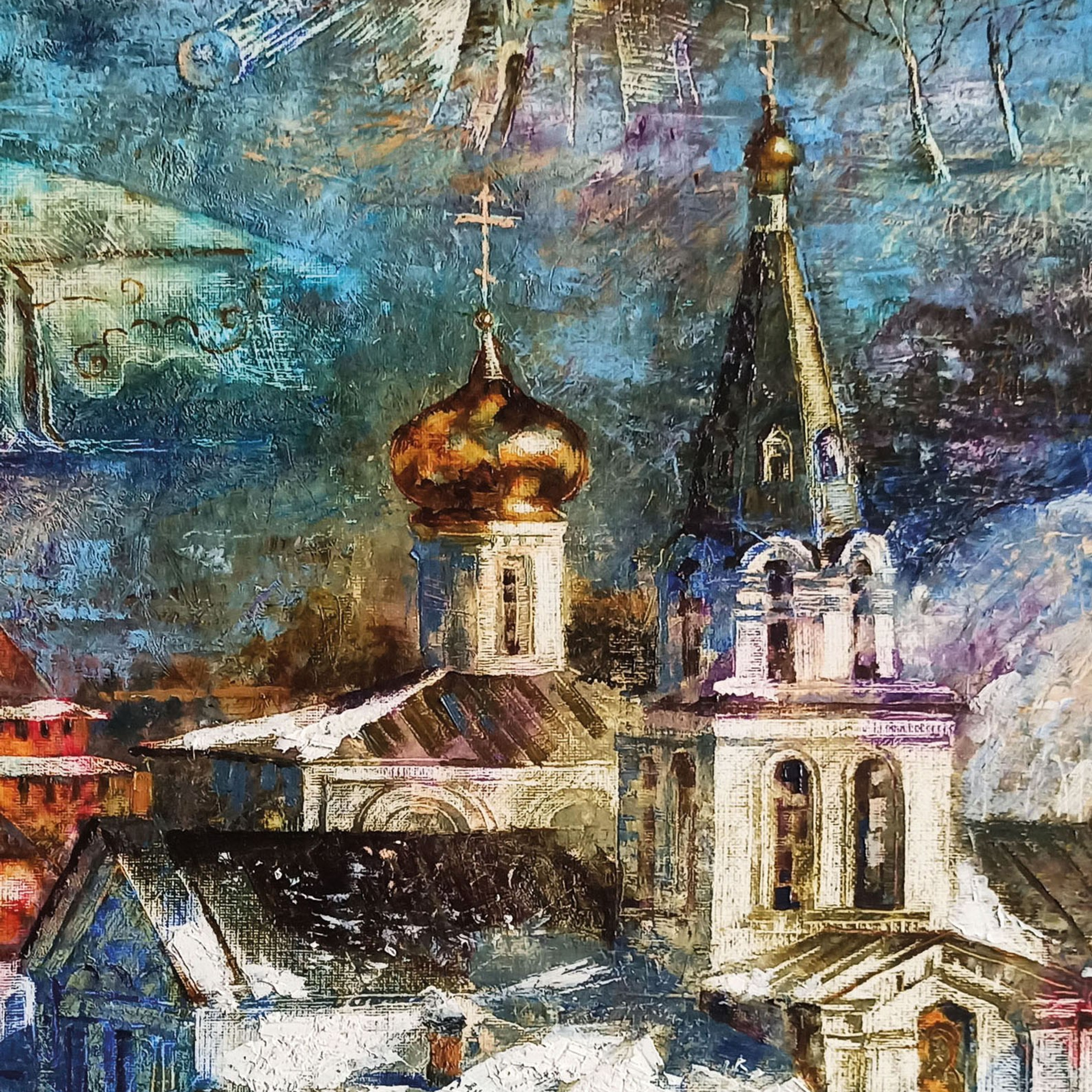 «Церковь Святого Пророка Божия Илии». Художник Марина Новосельская