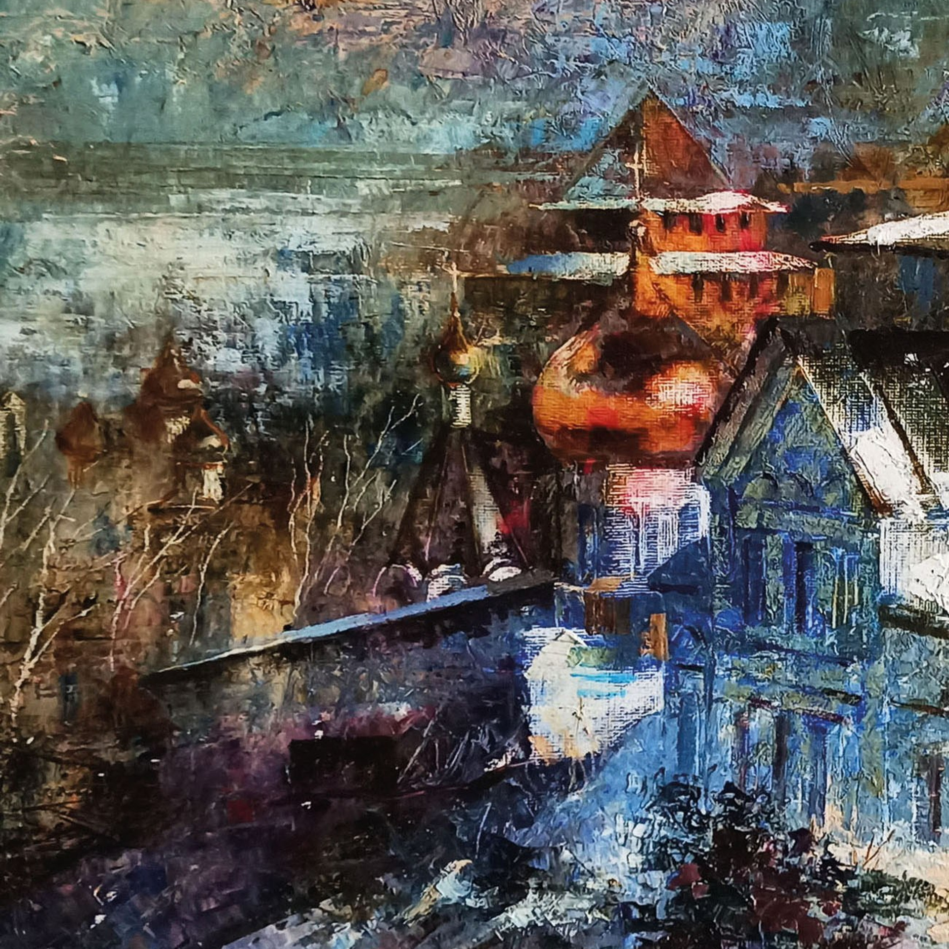 «Церковь Святого Пророка Божия Илии». Художник Марина Новосельская