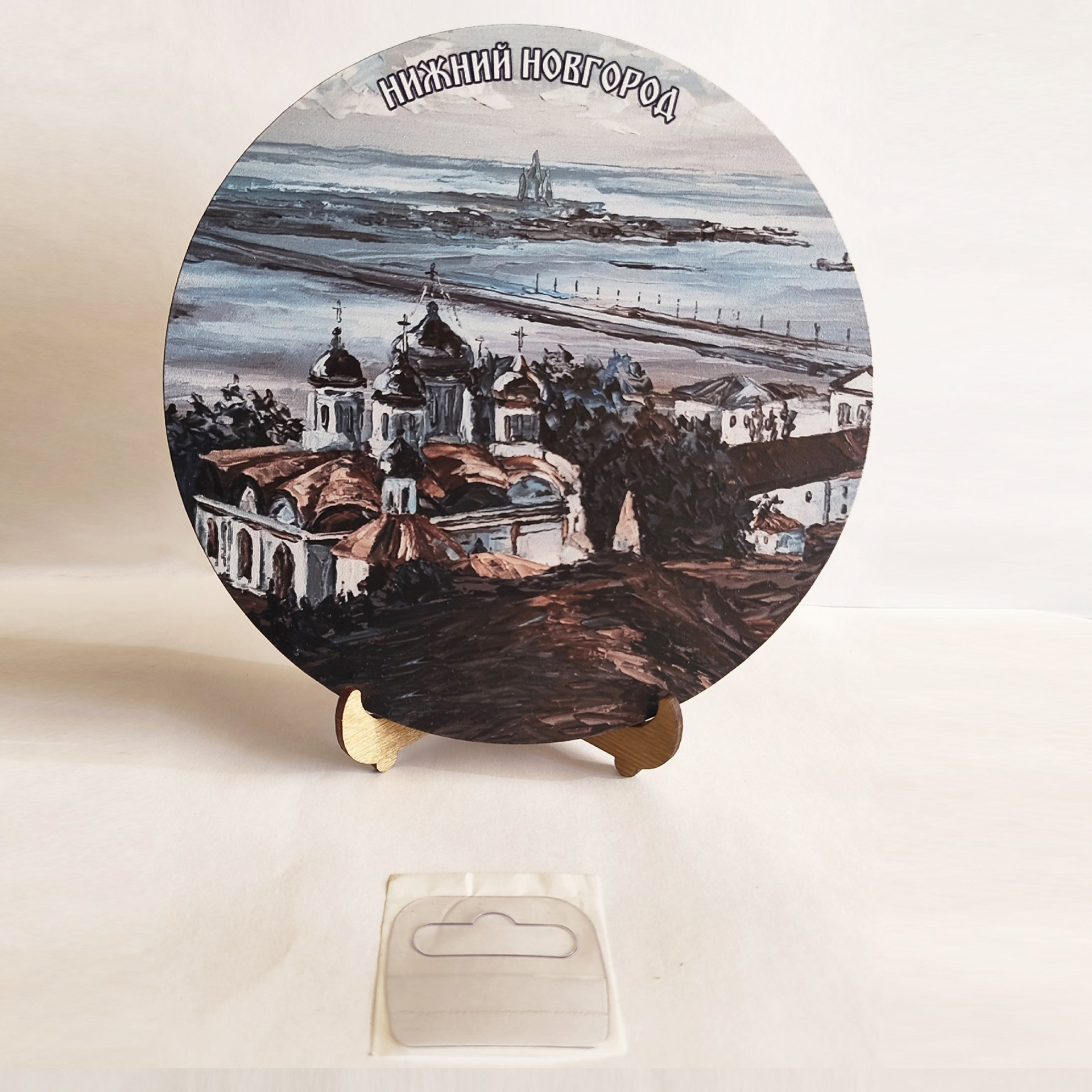 Панно «Вид на Благовещенский монастырь и Стрелку». Художник Марина Новосельская