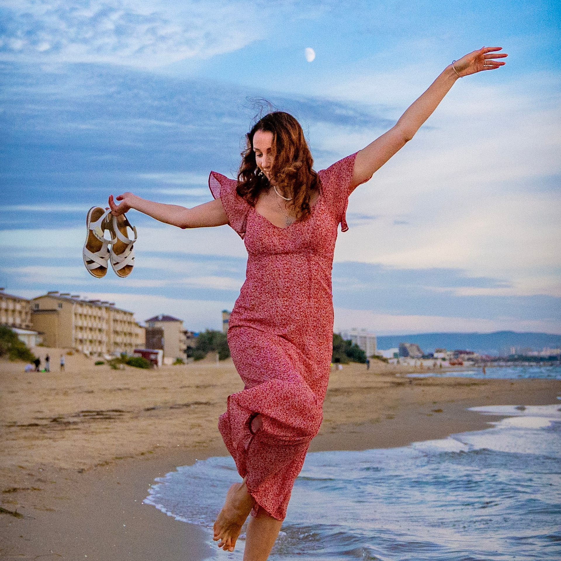 Фотоссесия в Анапе на пляже в октябре