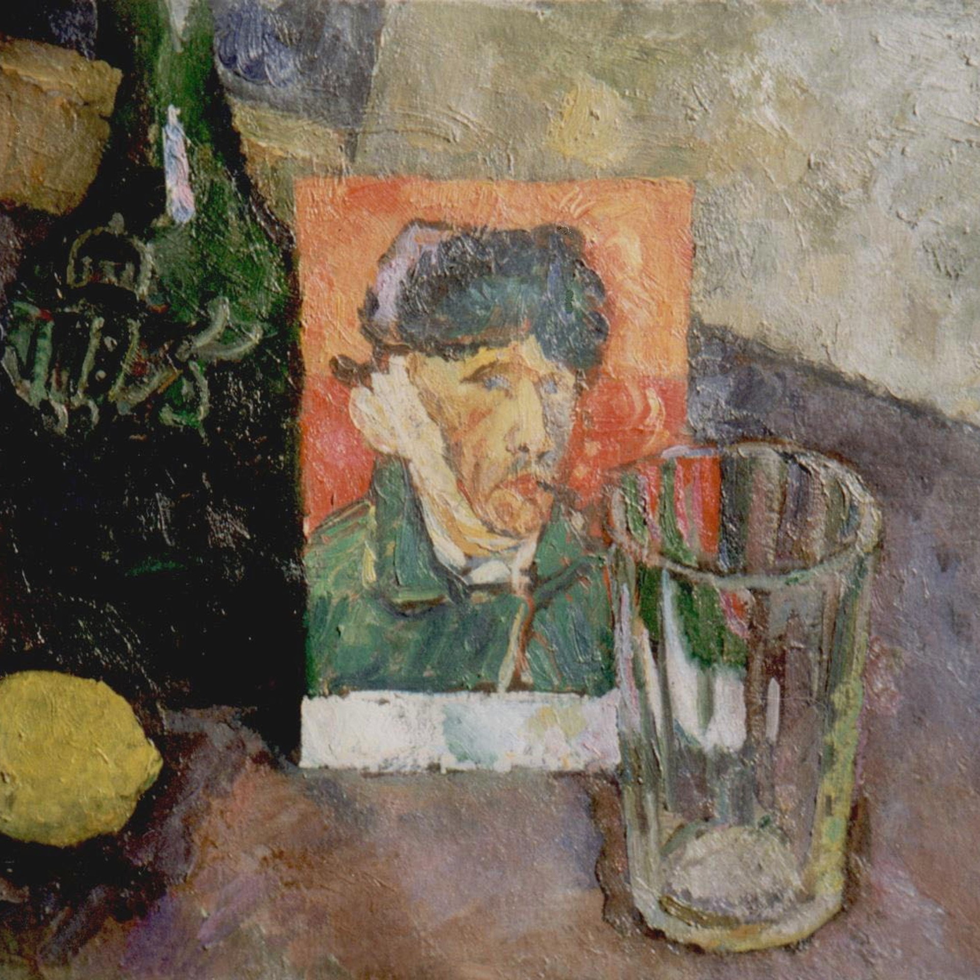 «Натюрморт с Ван-Гогом» 1971 год Собр. Ф.Ваккари. Италия