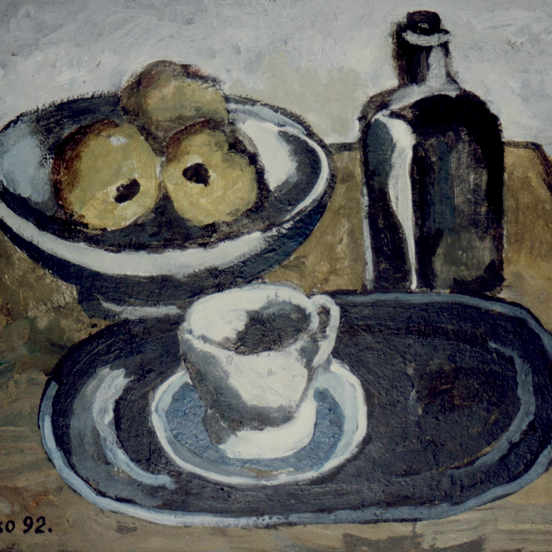 «Черный поднос» 1992 год Частн.собр. Испания
