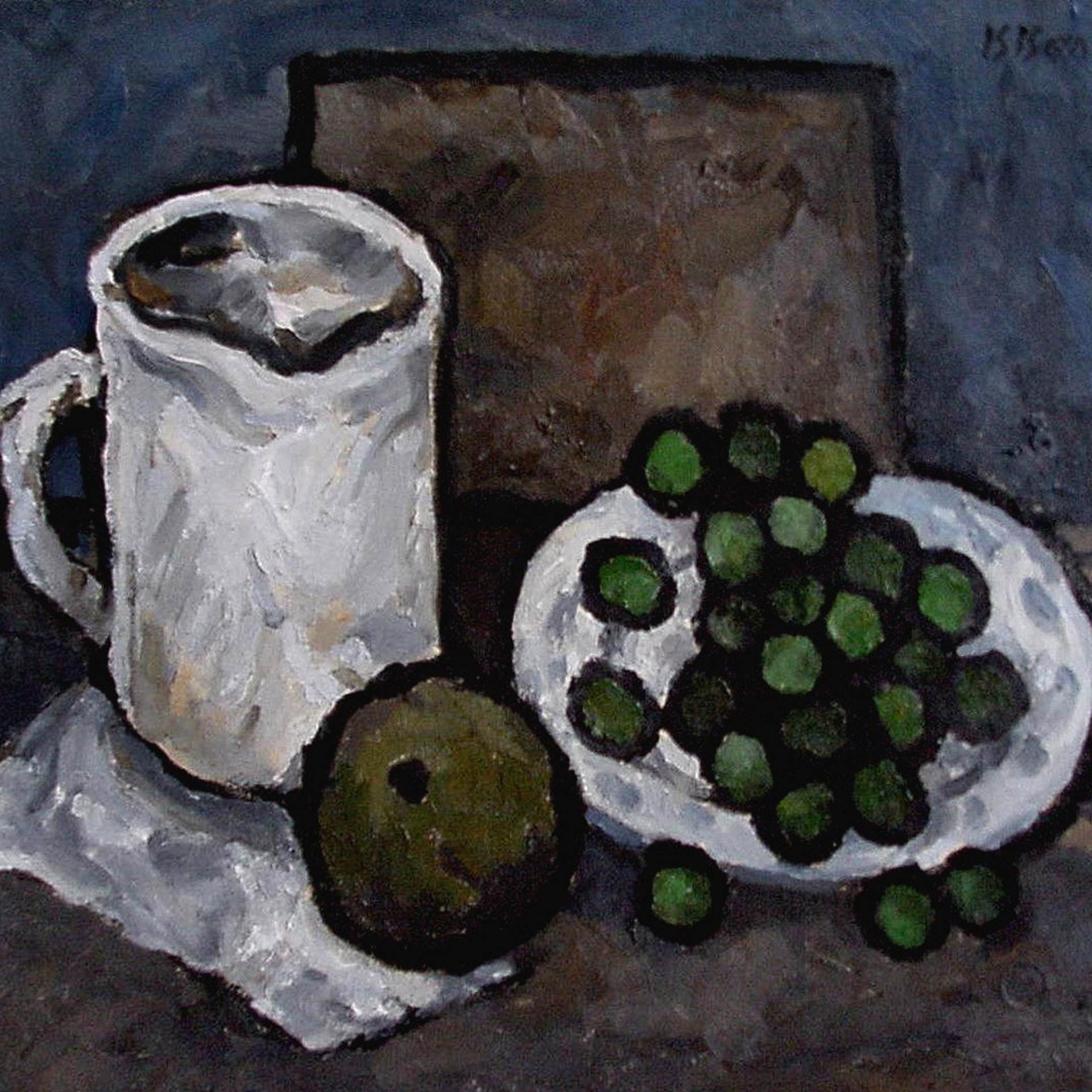 «Натюрморт с белой кружкой» 2002 год Собр. А.Миронова