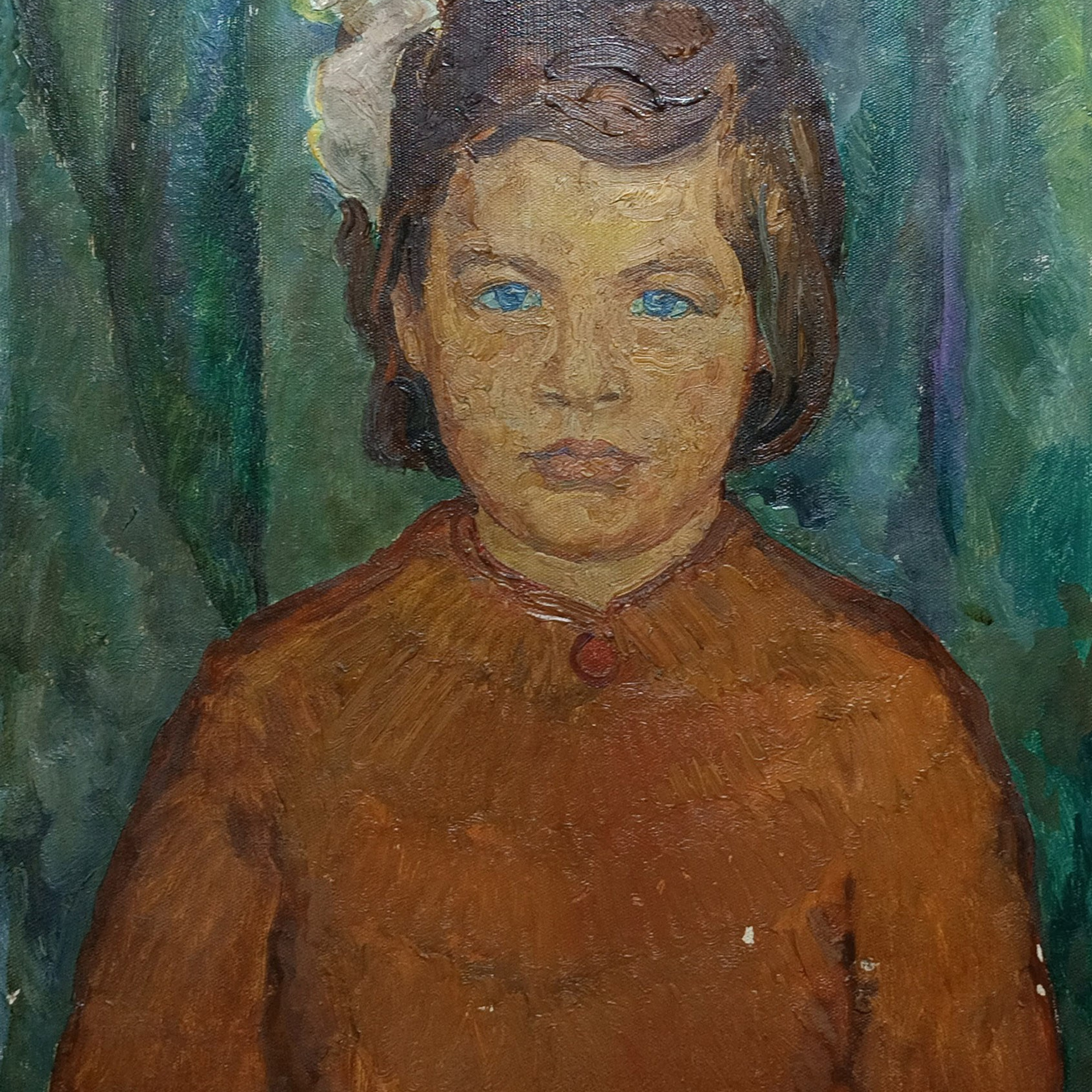 «Девочка с голубыми глазами» 1970-75 года