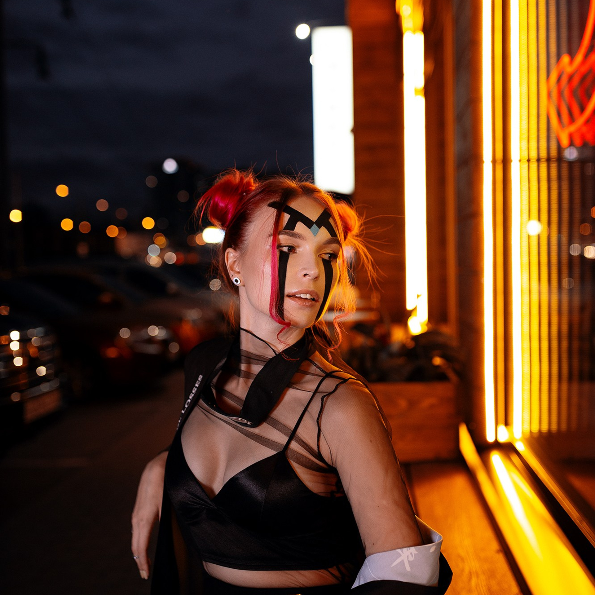 studio light on the streets