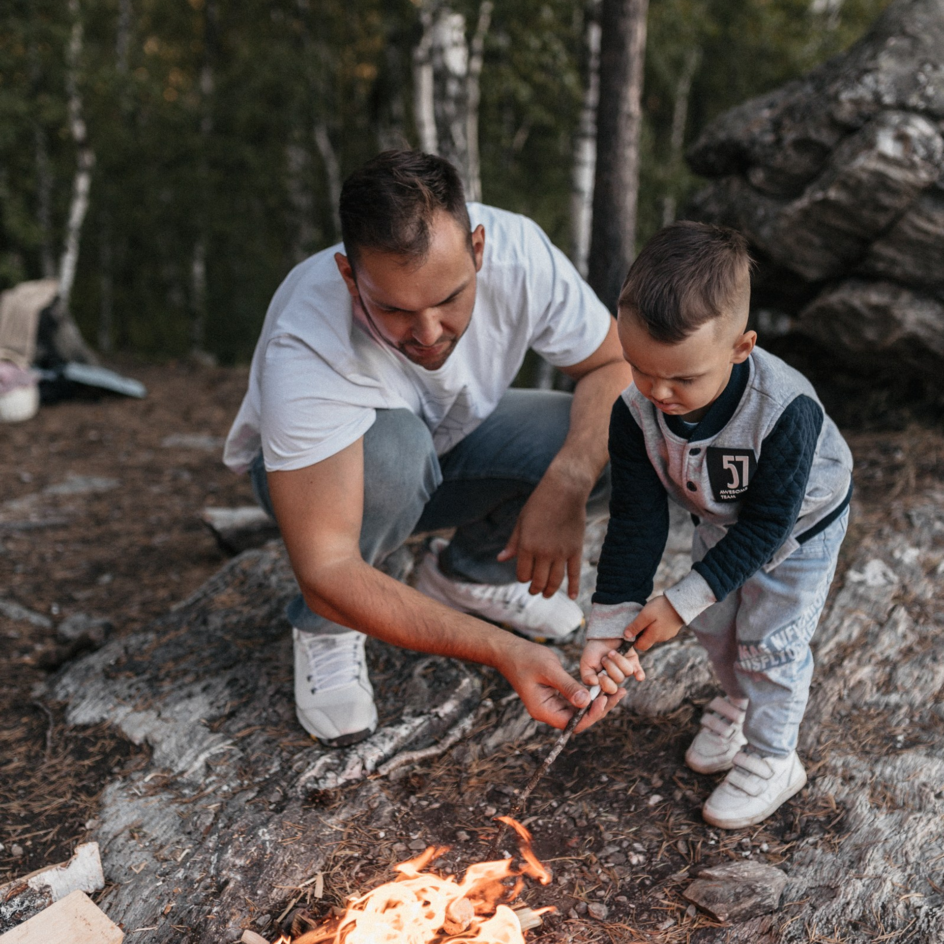 Первый костер