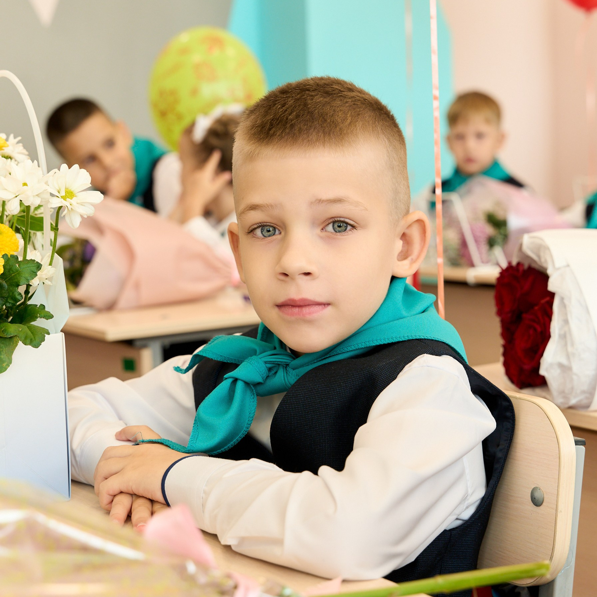 Линейка 1 сентября. Александр Сазонов Красноярск