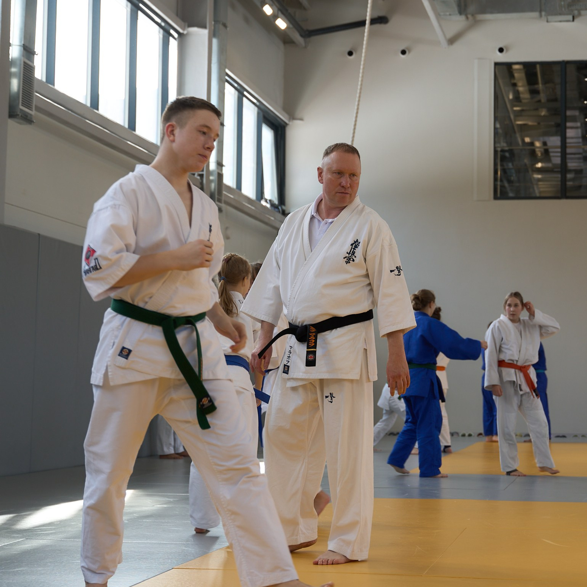 Открытие центров спортивных единоборств «Сокол» Красноярск/Дивногорск. Александр Сазонов Красноярск