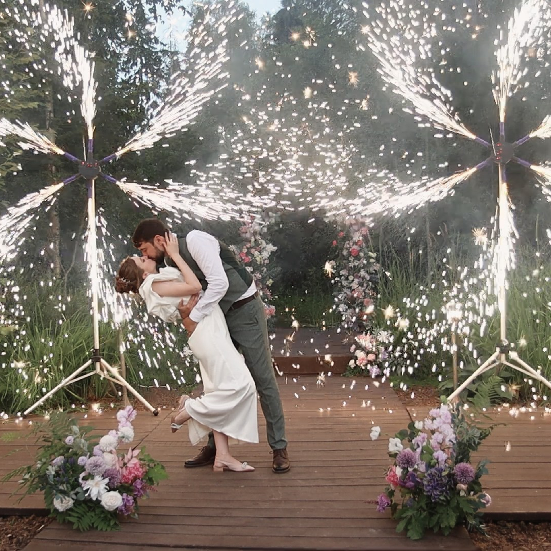 Анастасия & Владимир | Дом у леса. Видеограф в Москве Анна Трошина