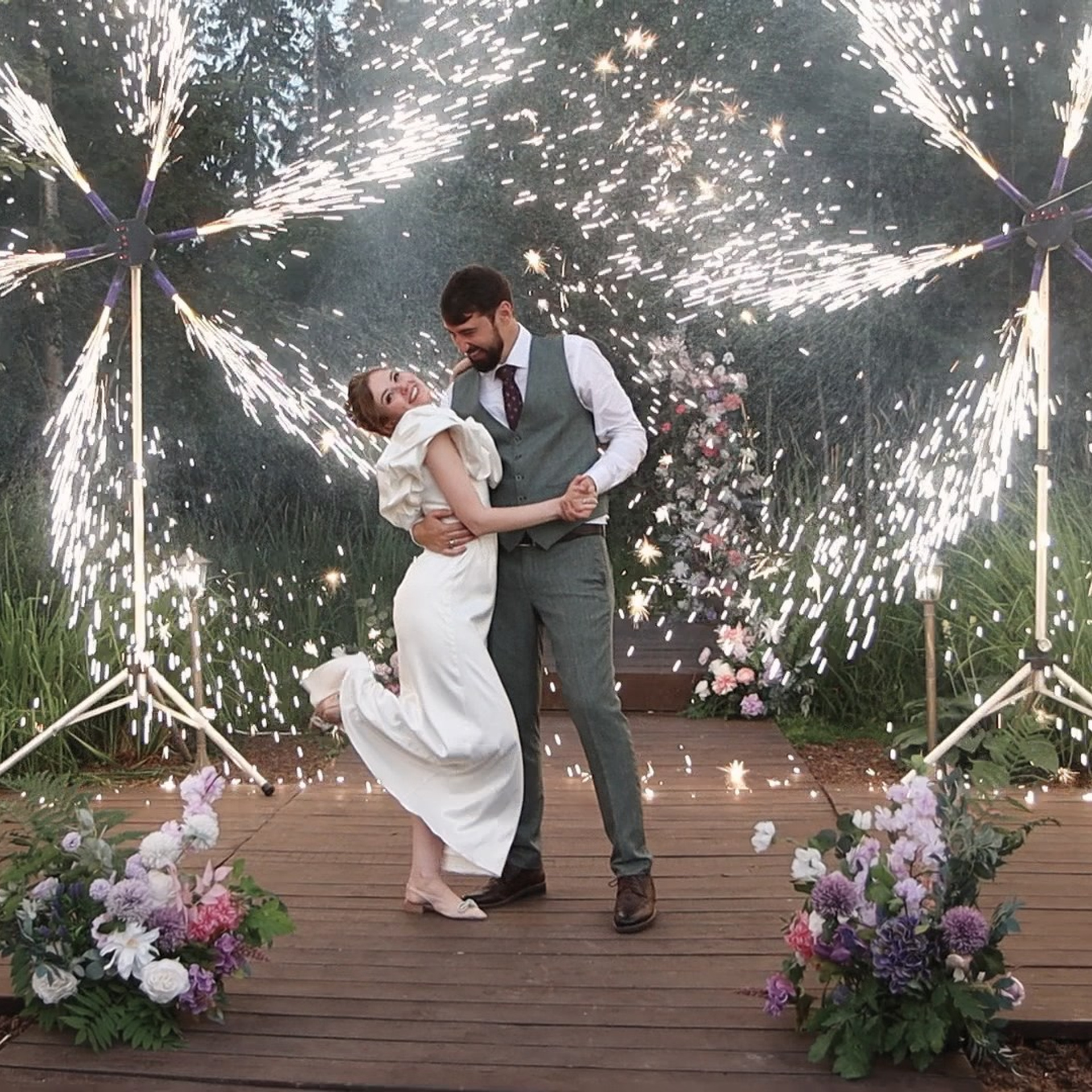 Анастасия & Владимир | Дом у леса. Видеограф в Москве Анна Трошина