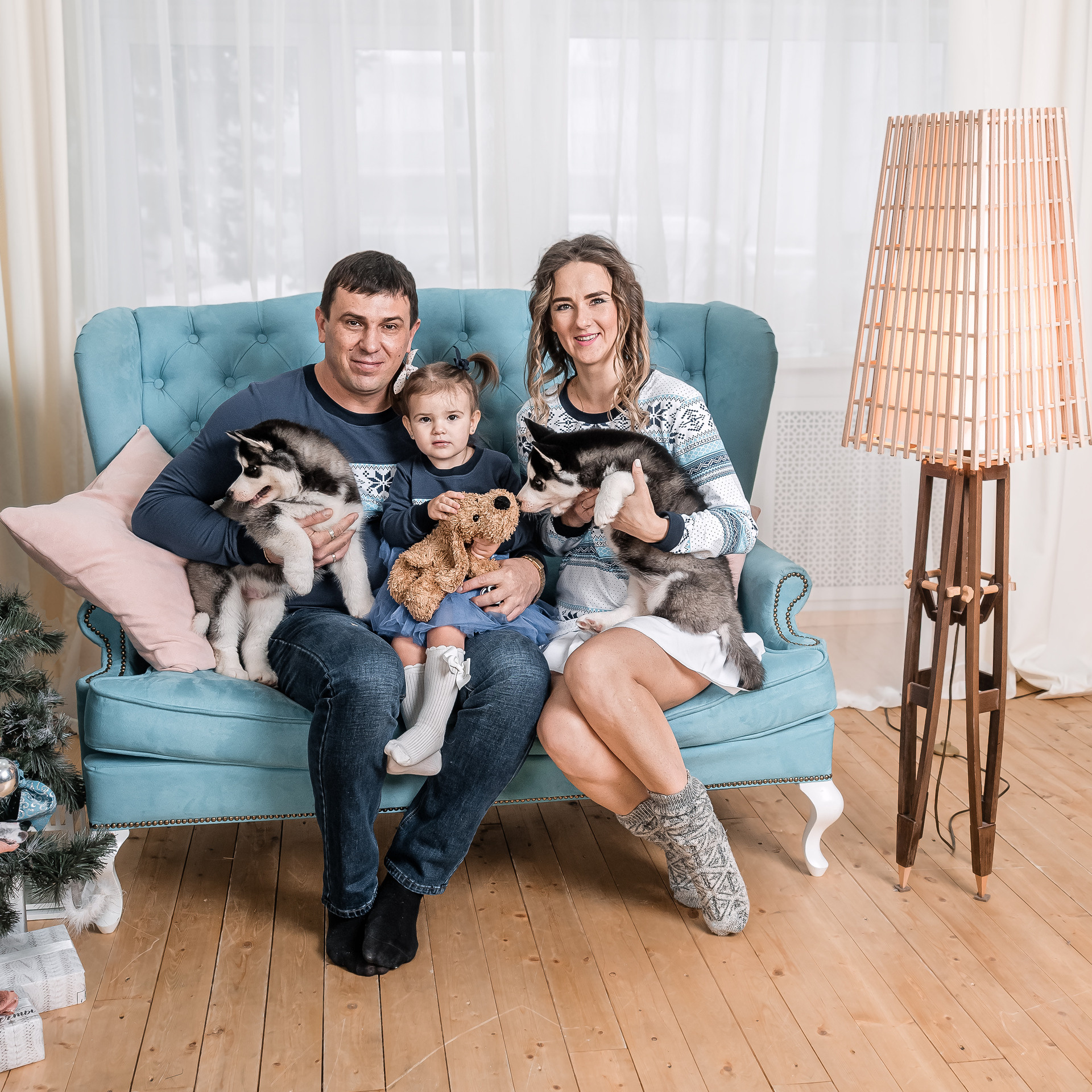 Фотосессия с Хаски