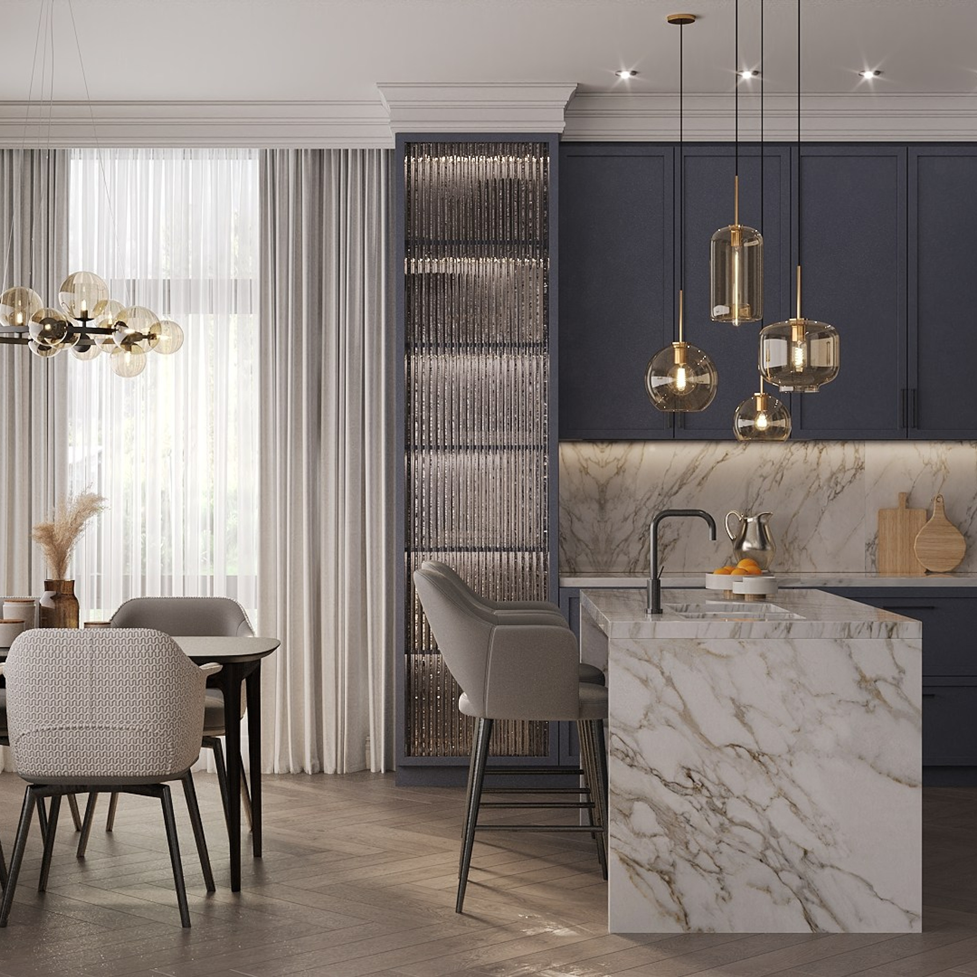 Лесной остров 160 м²